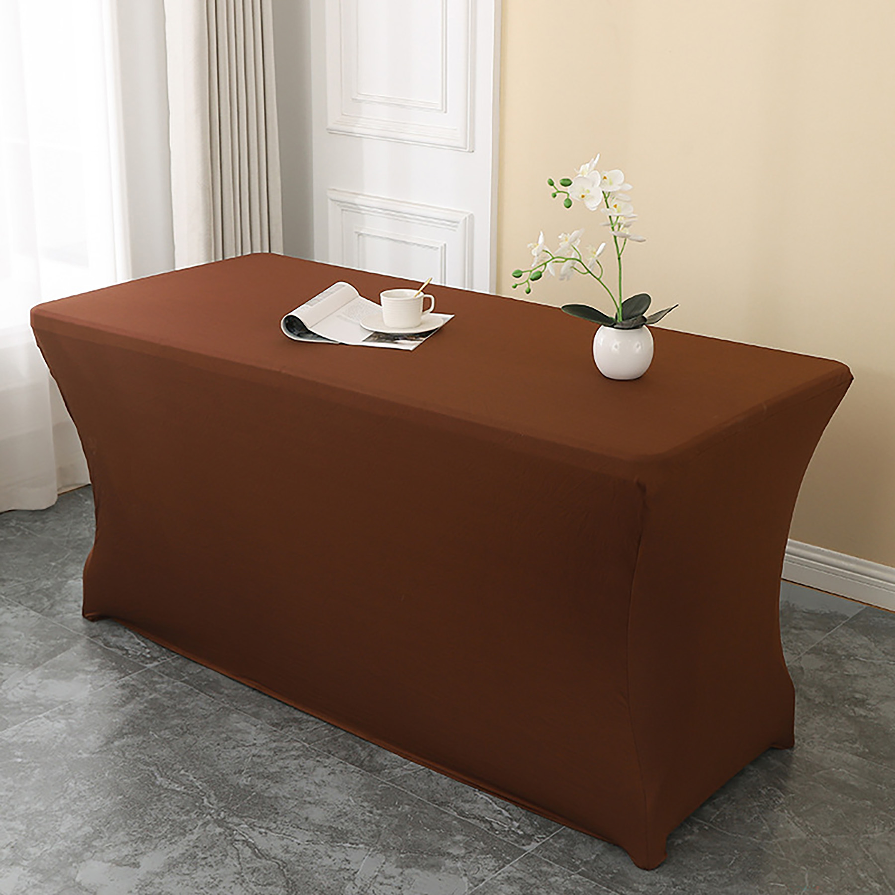 6FT Stretch Spandex Table Cover 17