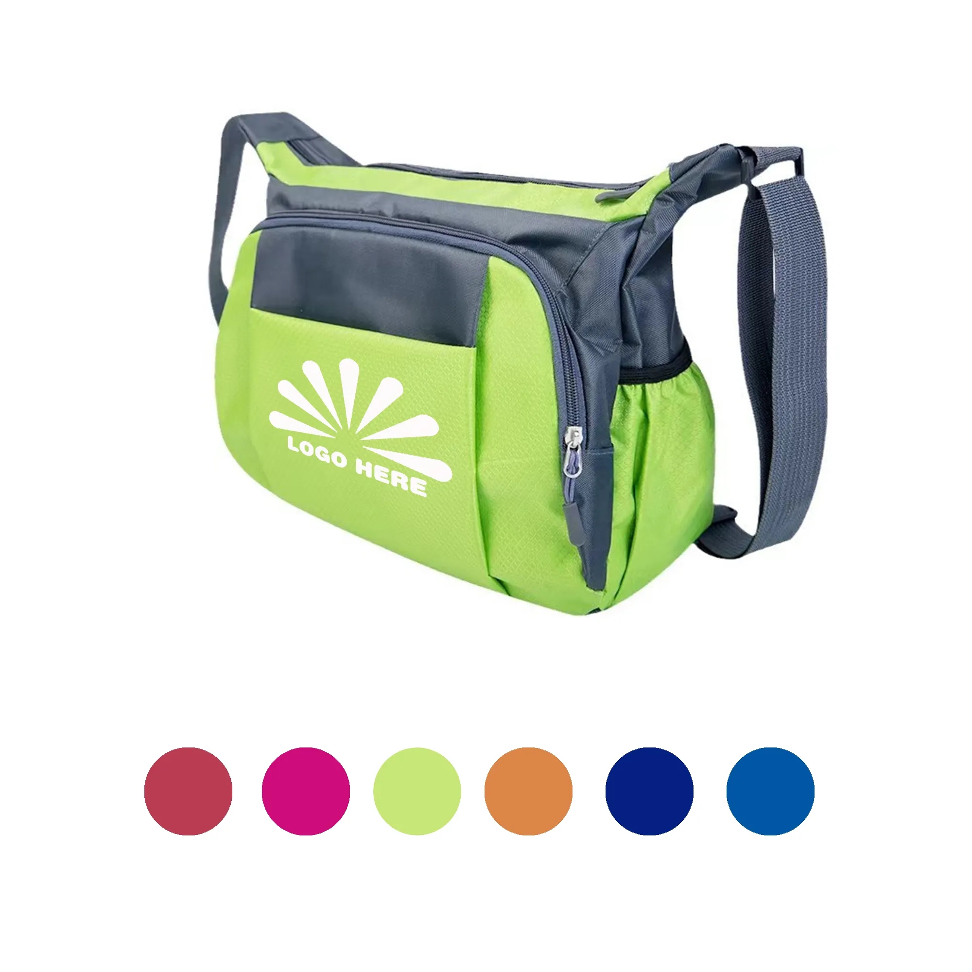 Travel Bag Large Capacity Messenger Customizable Logo 3