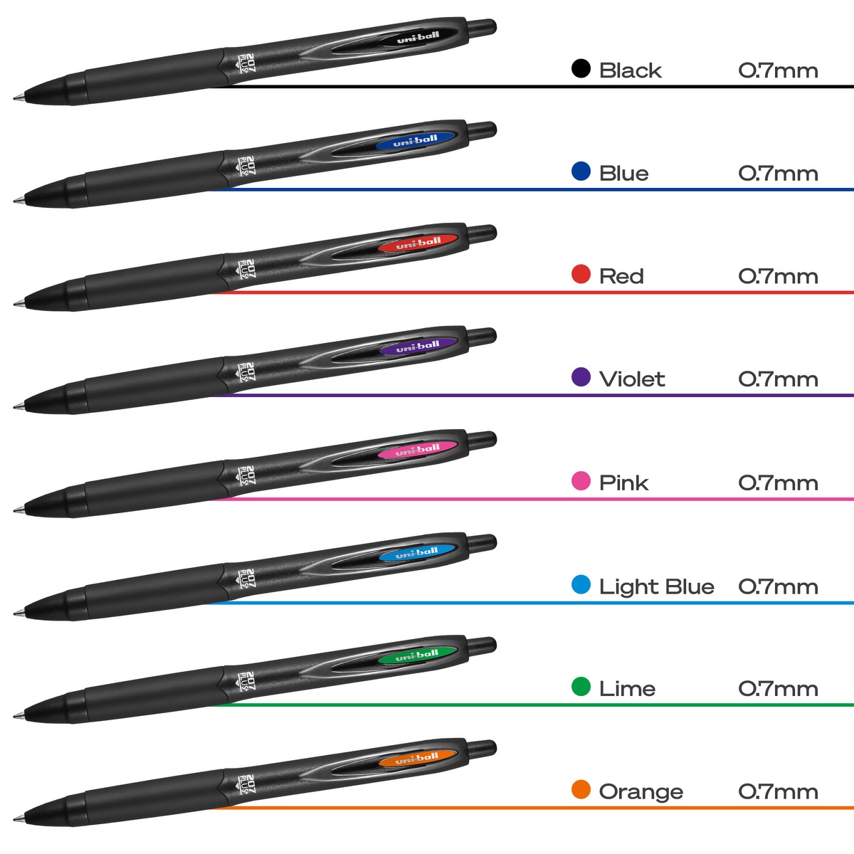 uni-ball® 207 PLUS+ Gel Pen 25