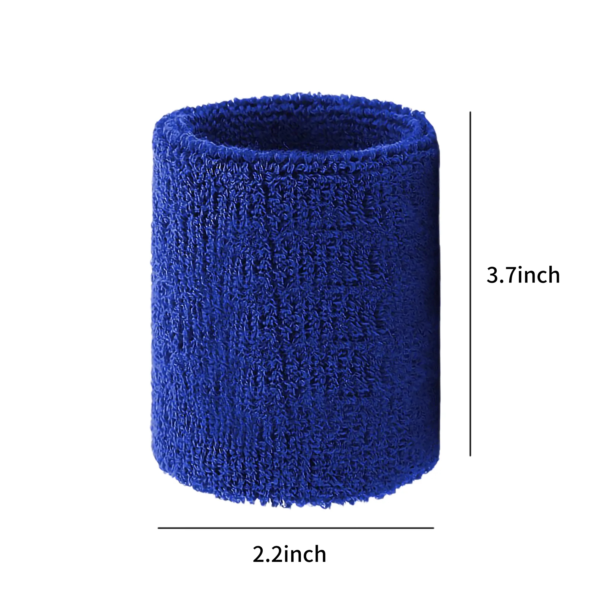 Embroidered Cotton Wrist Sweatband for Fitness Use 18