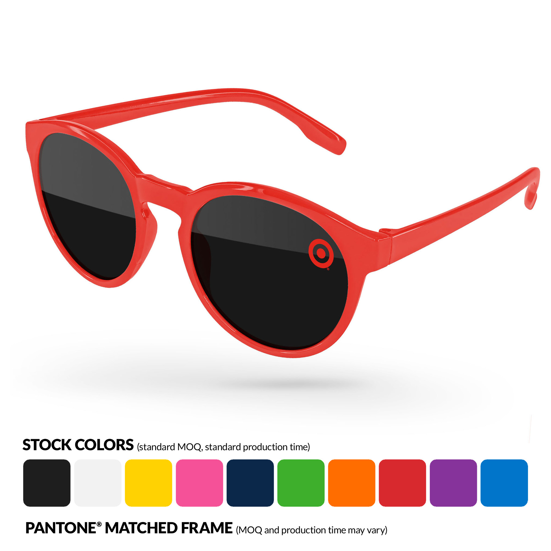 Vicky Sunglasses w/ 1 Color Lens Imprint 5
