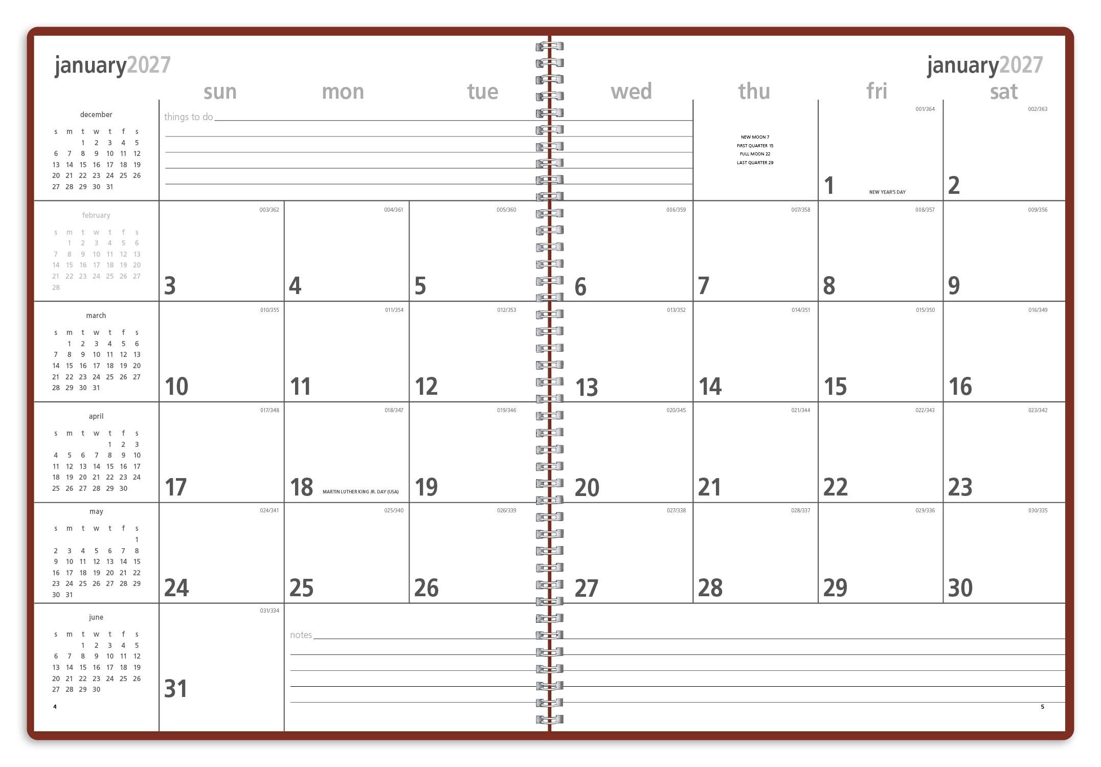 Triumph® Calendars Monthly & Weekly Planner 114