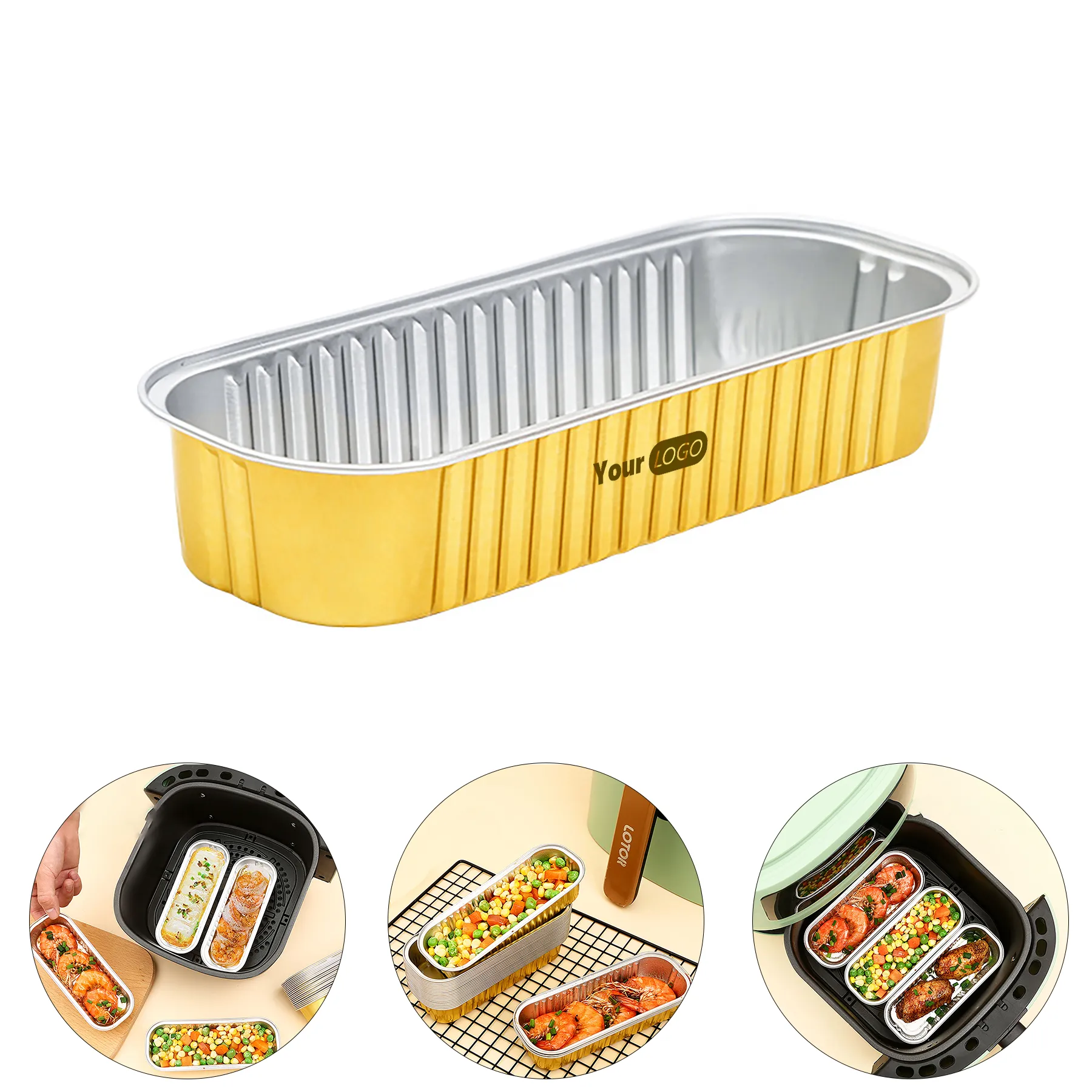 Other Plastic Rectangular Tin Foil Tray 1