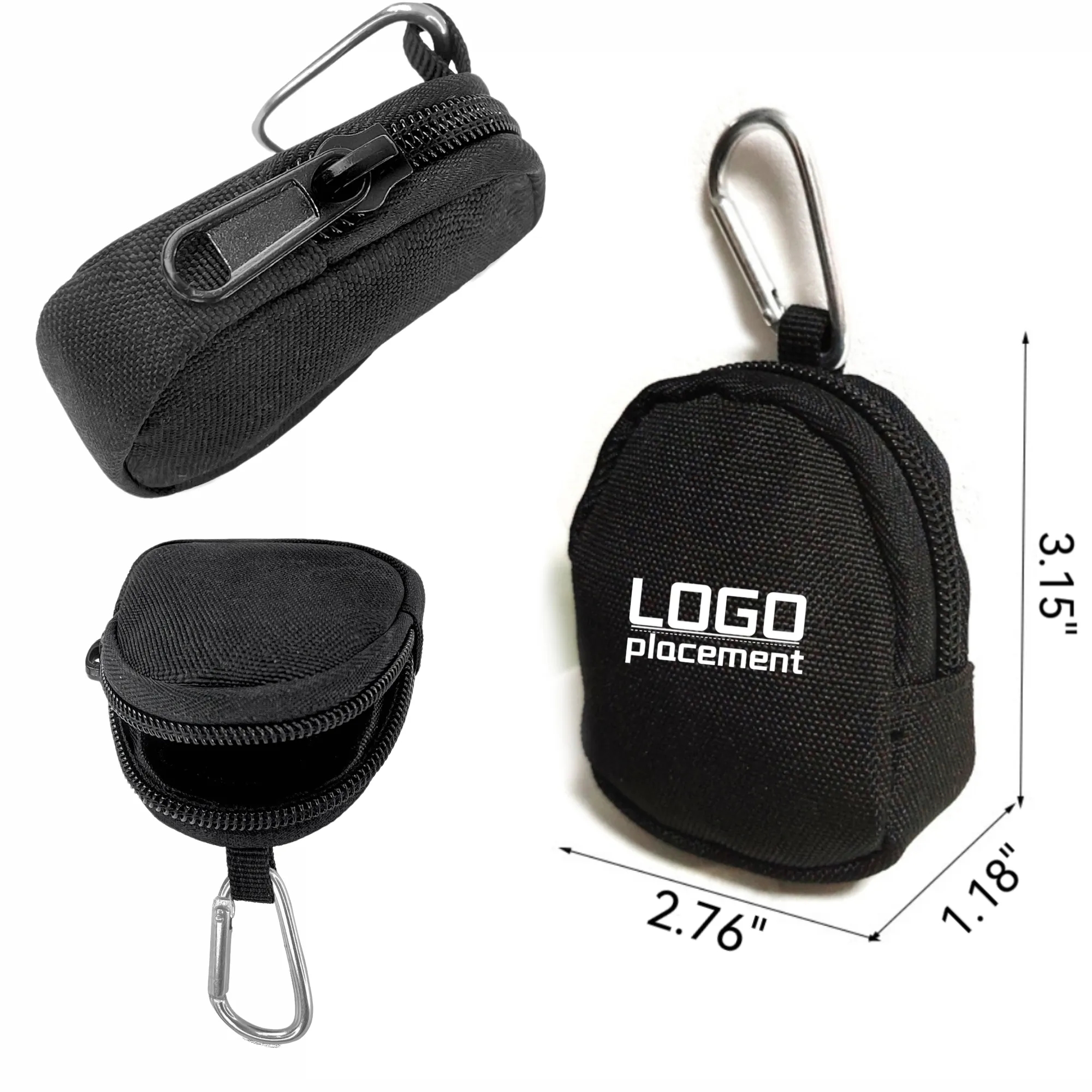 Tactical Waist Bag, Mini Portable Round Oxford Outdoor Stora 4