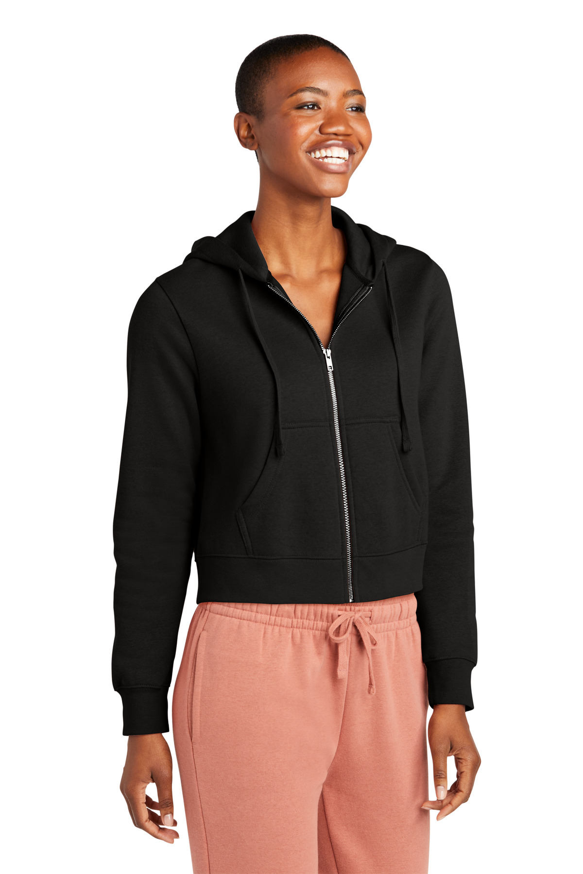 District Women's V.I.T. Fleece Full-Zip Hoodie DT6103 41
