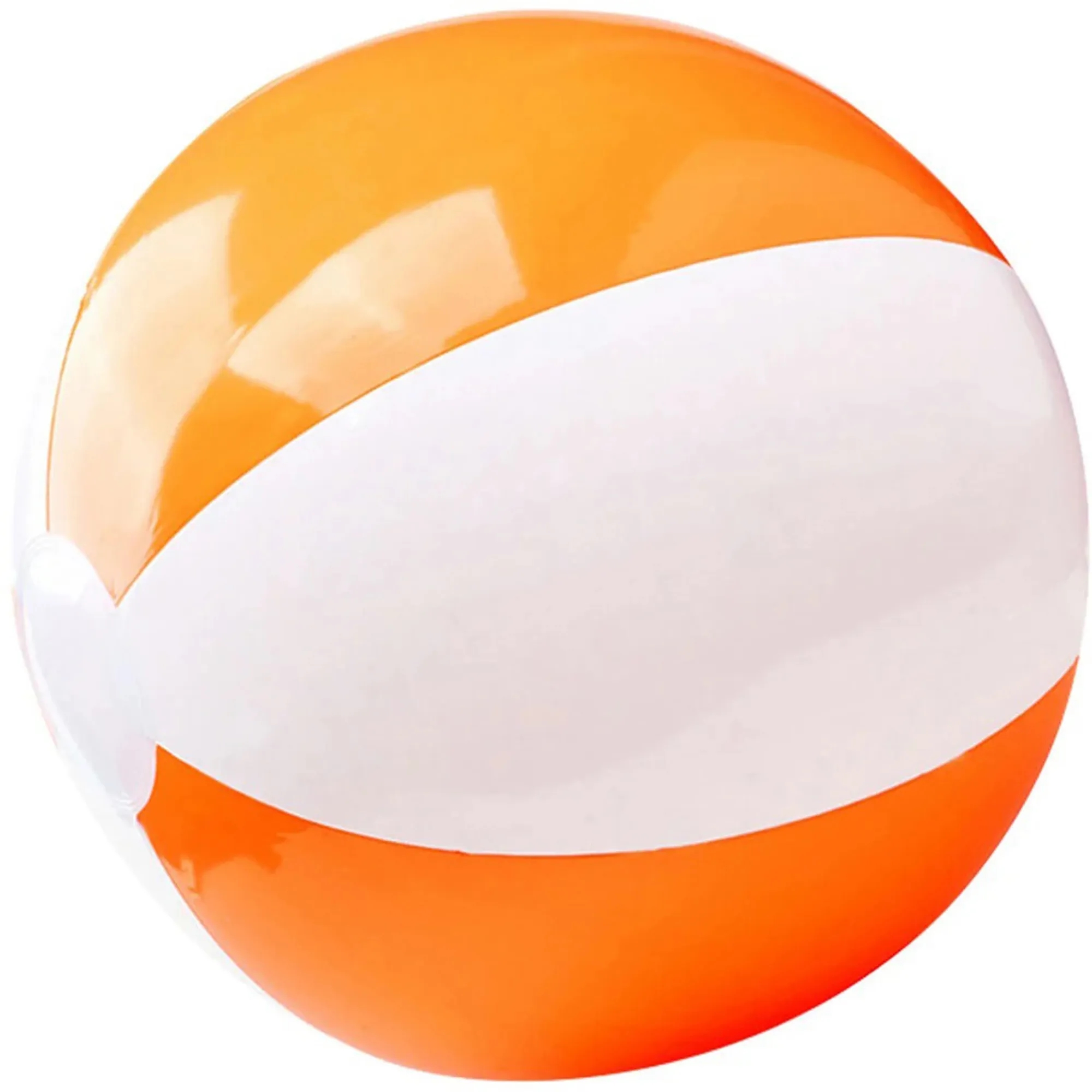 12"/16"/20" Colorful Summer Inflatable Two-Tone Beach Ball 4