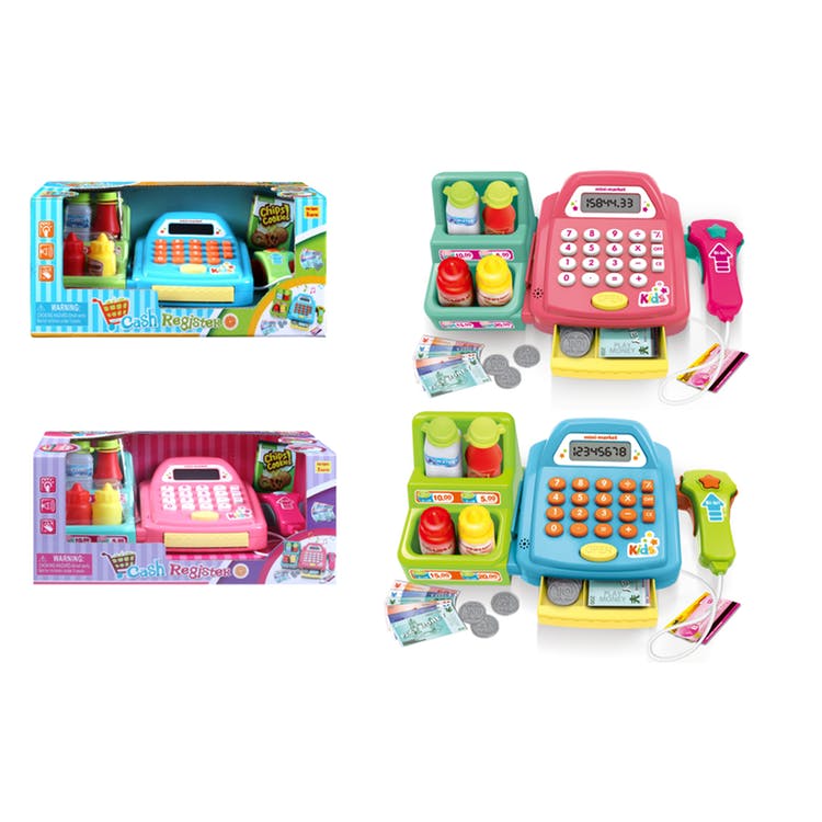 Cash Register Play Sets - Sound & Lights Batteries Not Included 2