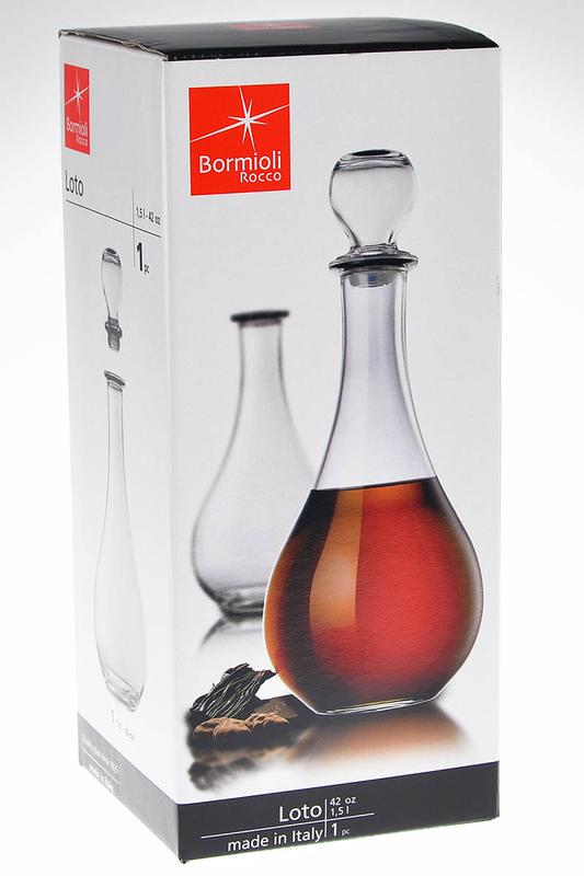 42 oz. Loto Decanter - Deep Etched 4