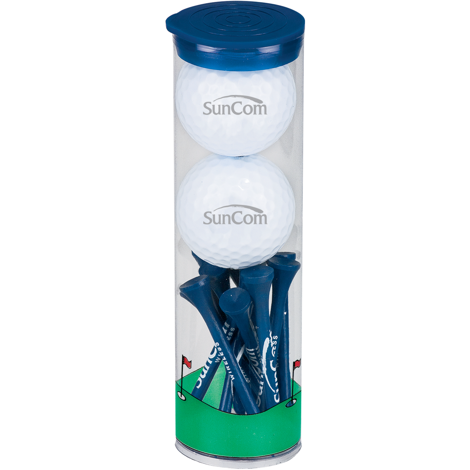2 Ball Tube with Callaway Golf Balls 1
