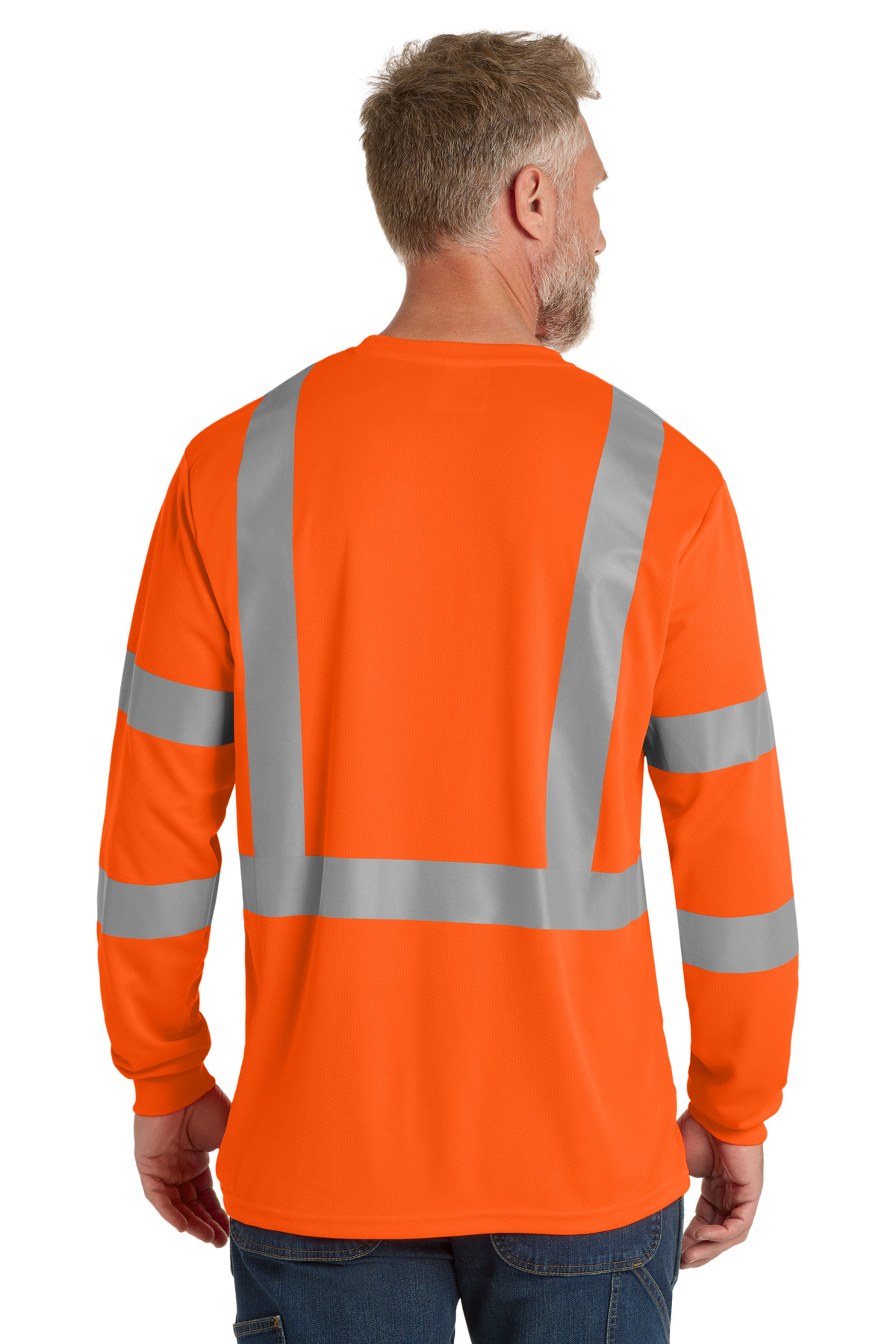 CornerStone ANSI 107 Class 3 Mesh Long Sleeve Tee. CS203 11