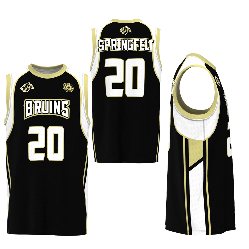 Men's BB Round Neck Butterfly Mesh Jersey 1