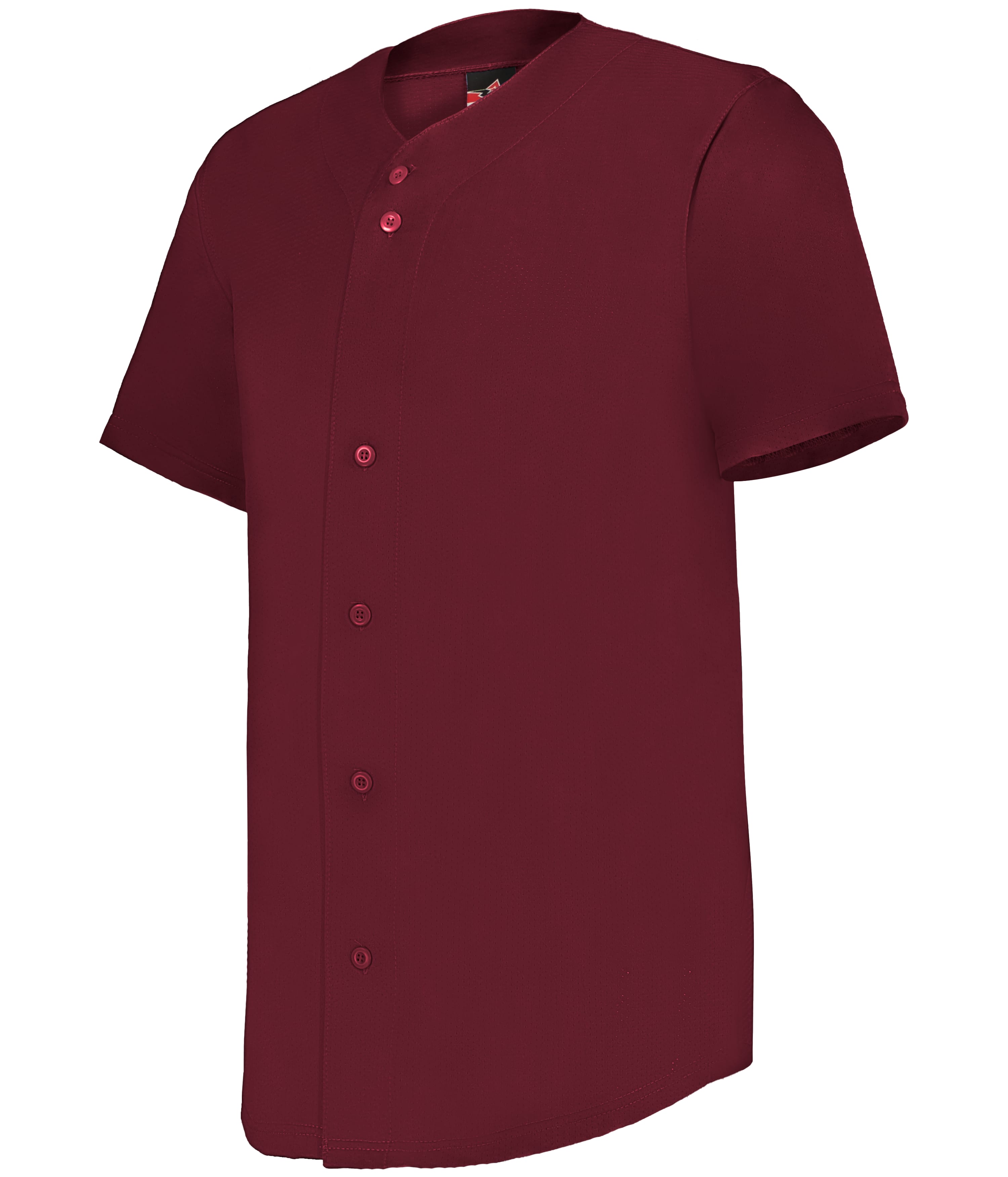 FULL-BUTTON LIGHTWEIGHT BASEBALL JERSEY 13
