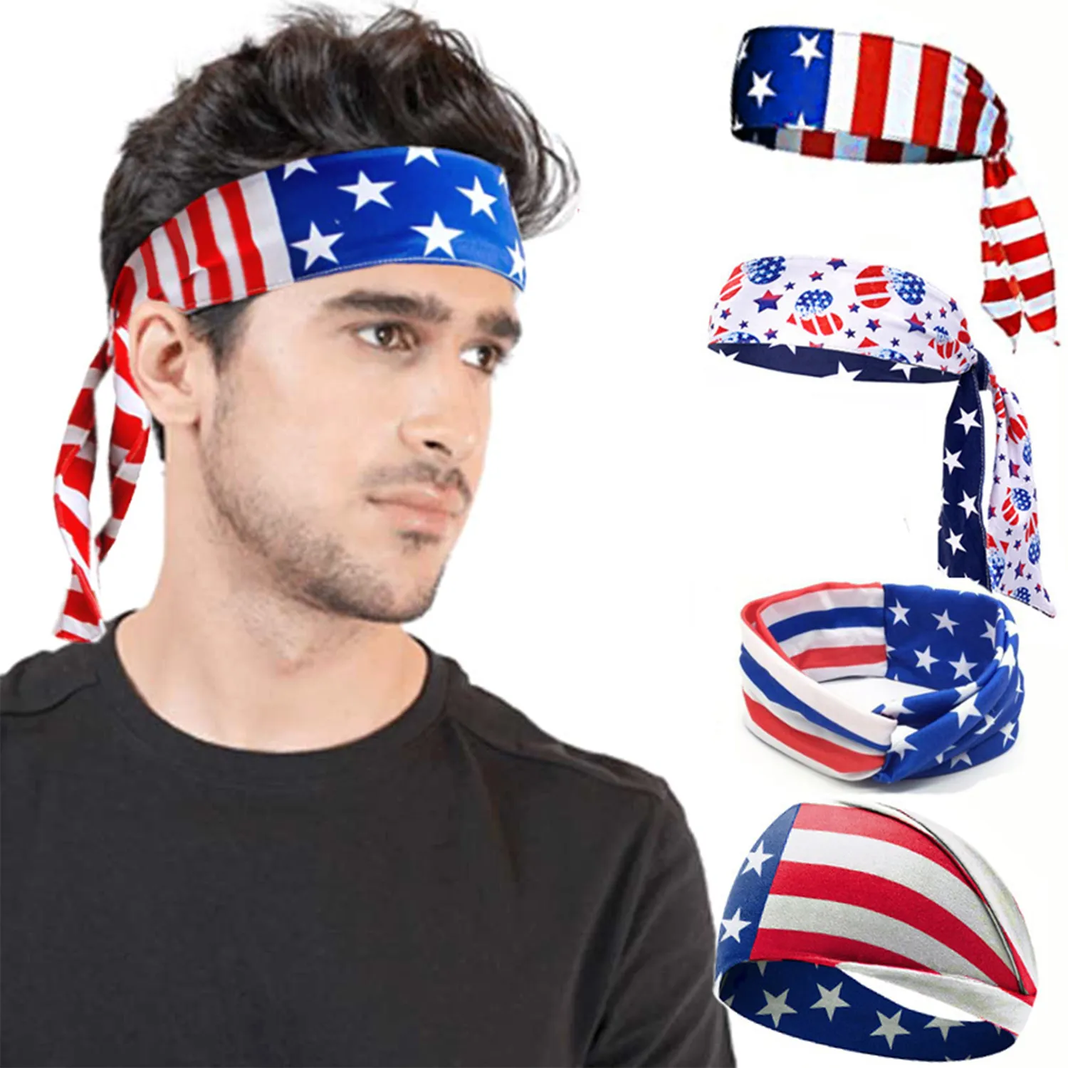 Polyester Independence Day Decorative Headband 2