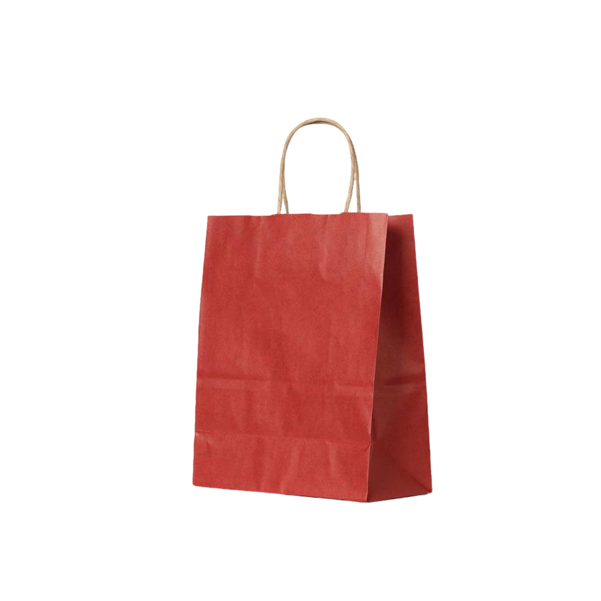 Kraft Paper Retail Tote 5.9" By 3.1" By 8.3" 4