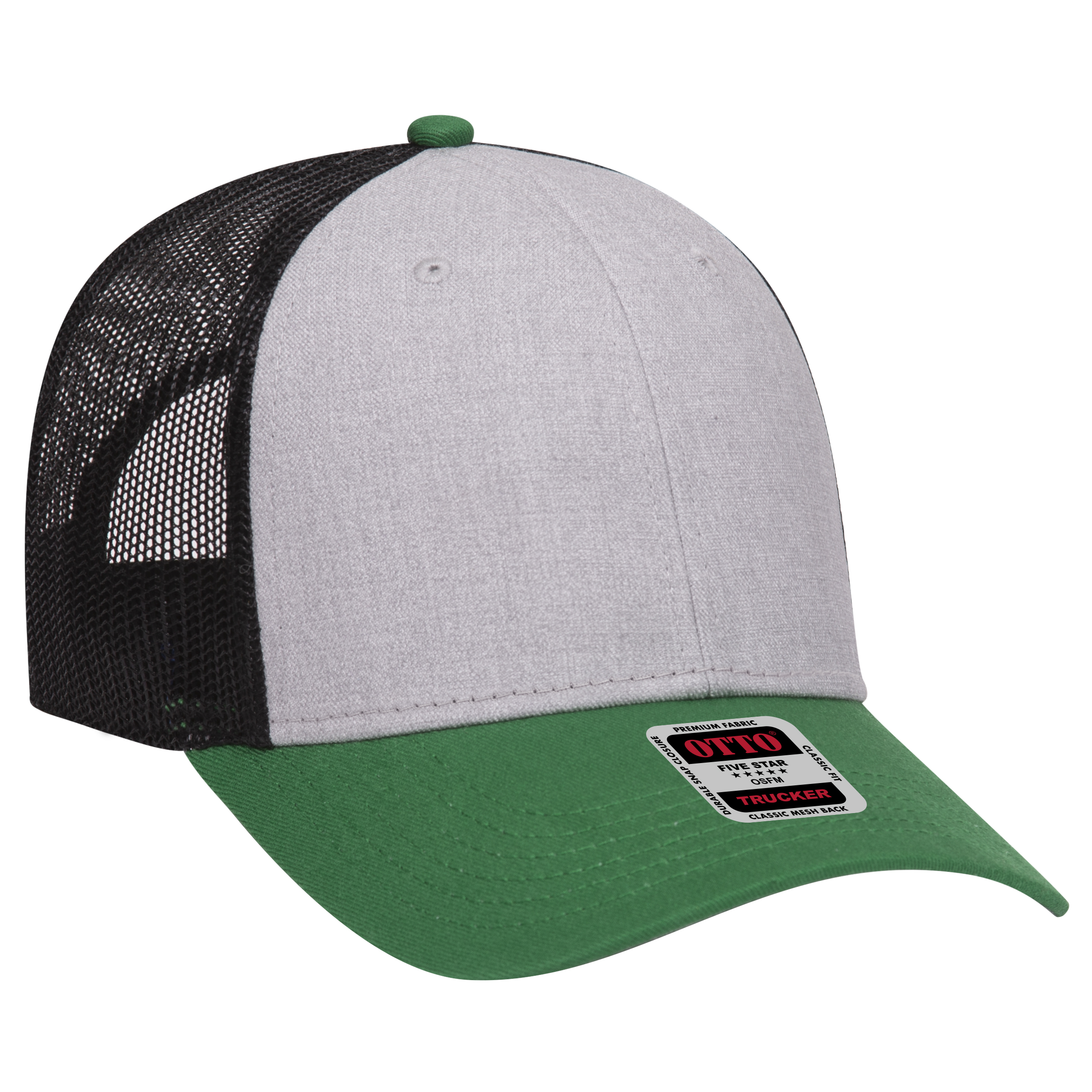 OTTO CAP® 6 Panel Low Profile Mesh Back Trucker Hat 260