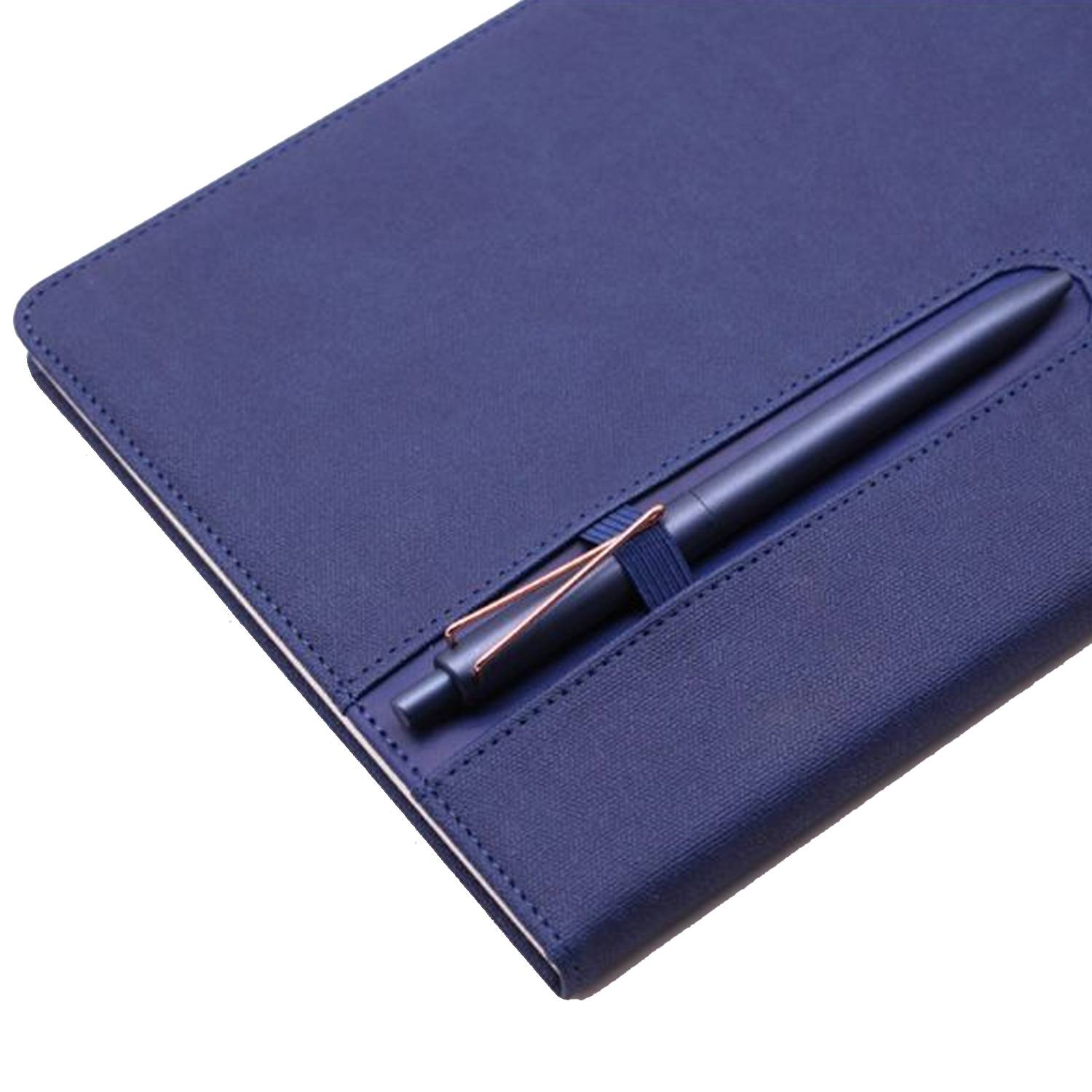 B5 Simple PU Notebook with Pen Slot for Office Use 5
