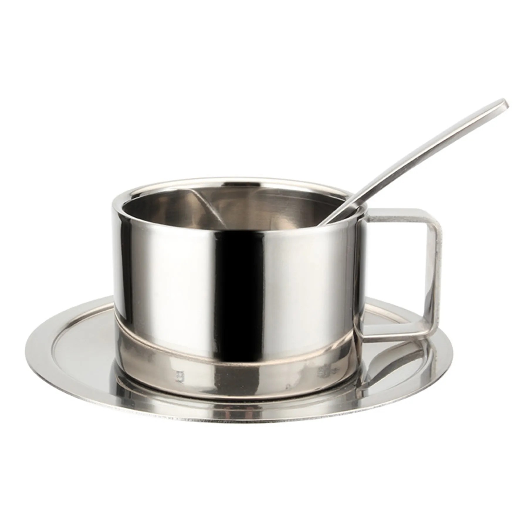 Coffee Cup Saucers Set 2
