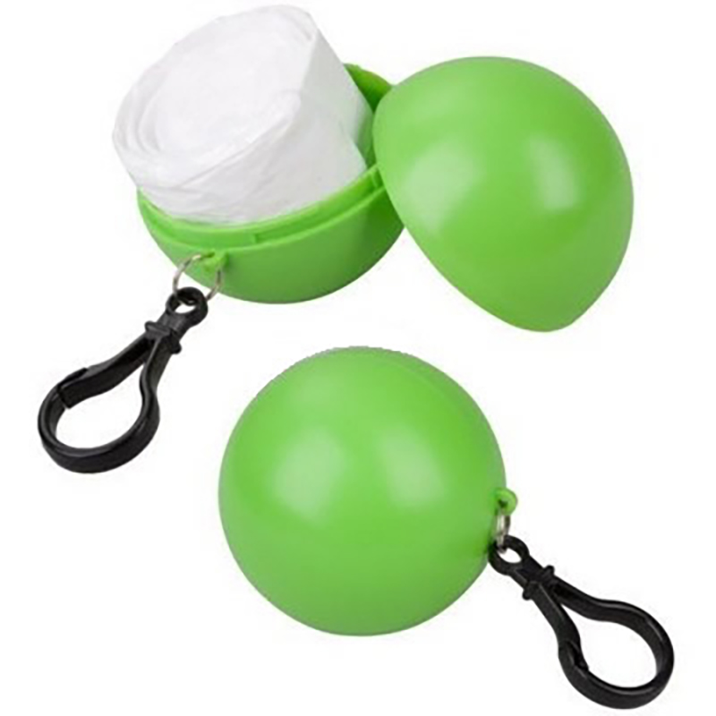 Disposable Plastic Ball Raincoats 3