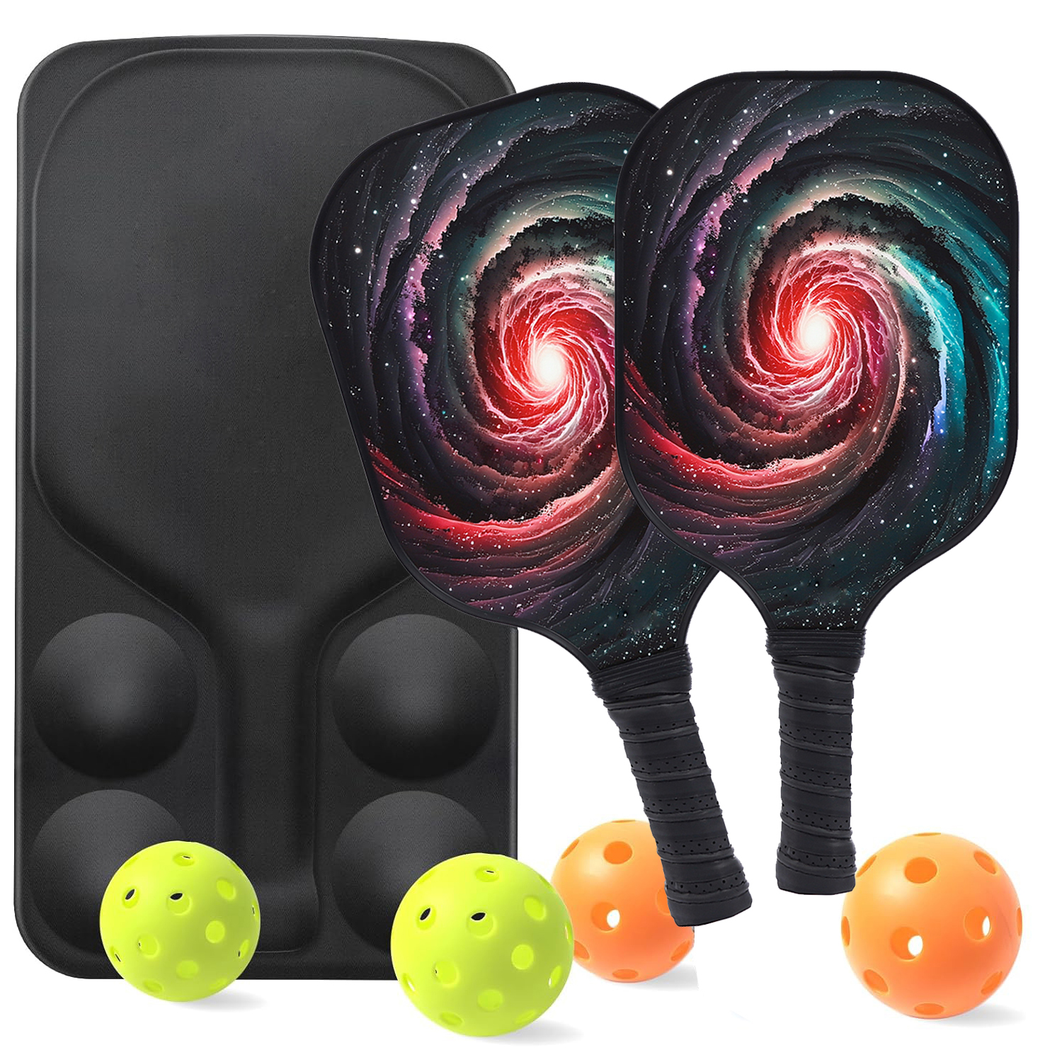 Fiberglass Pickleball Set for Kids w/ EVA Bag 4