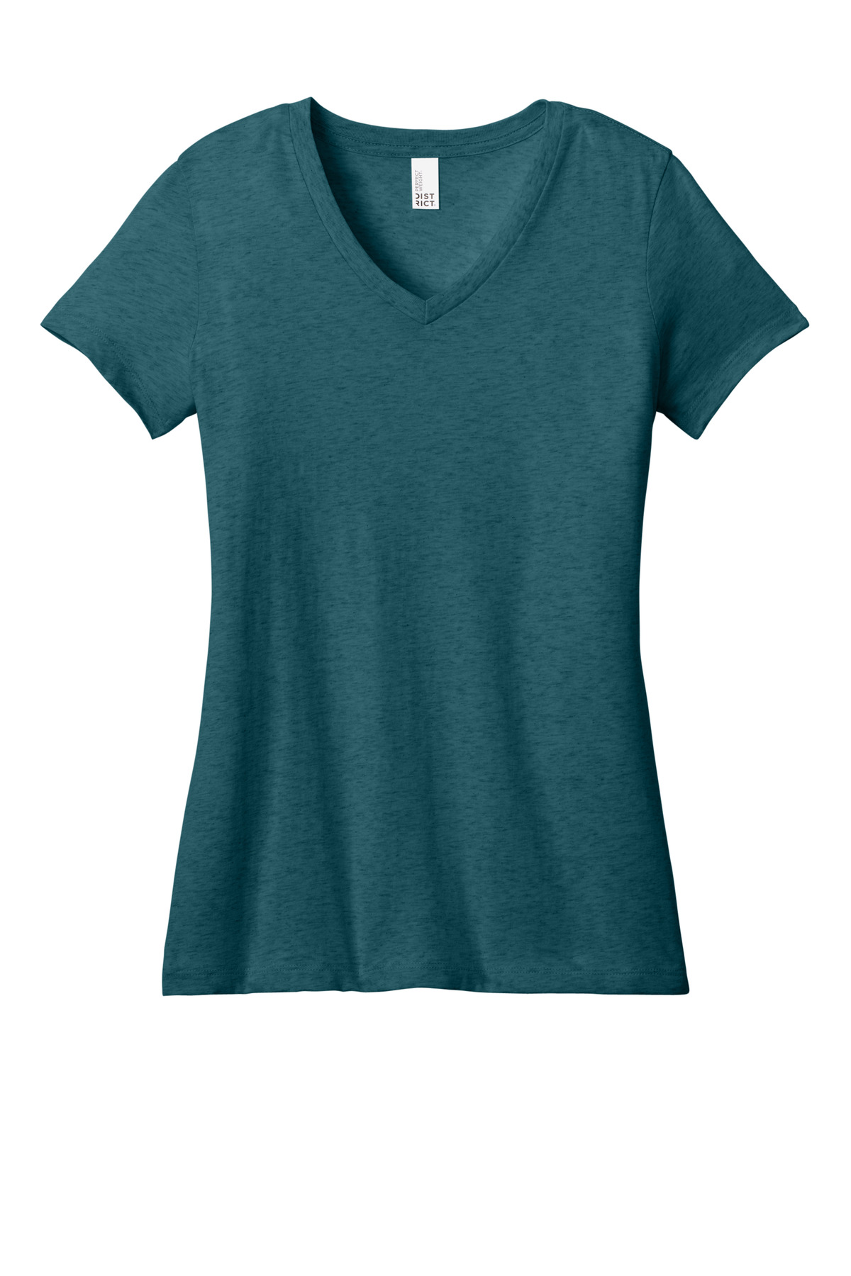 District - Women's Perfect Weight V-Neck Tee. DM1170L 119