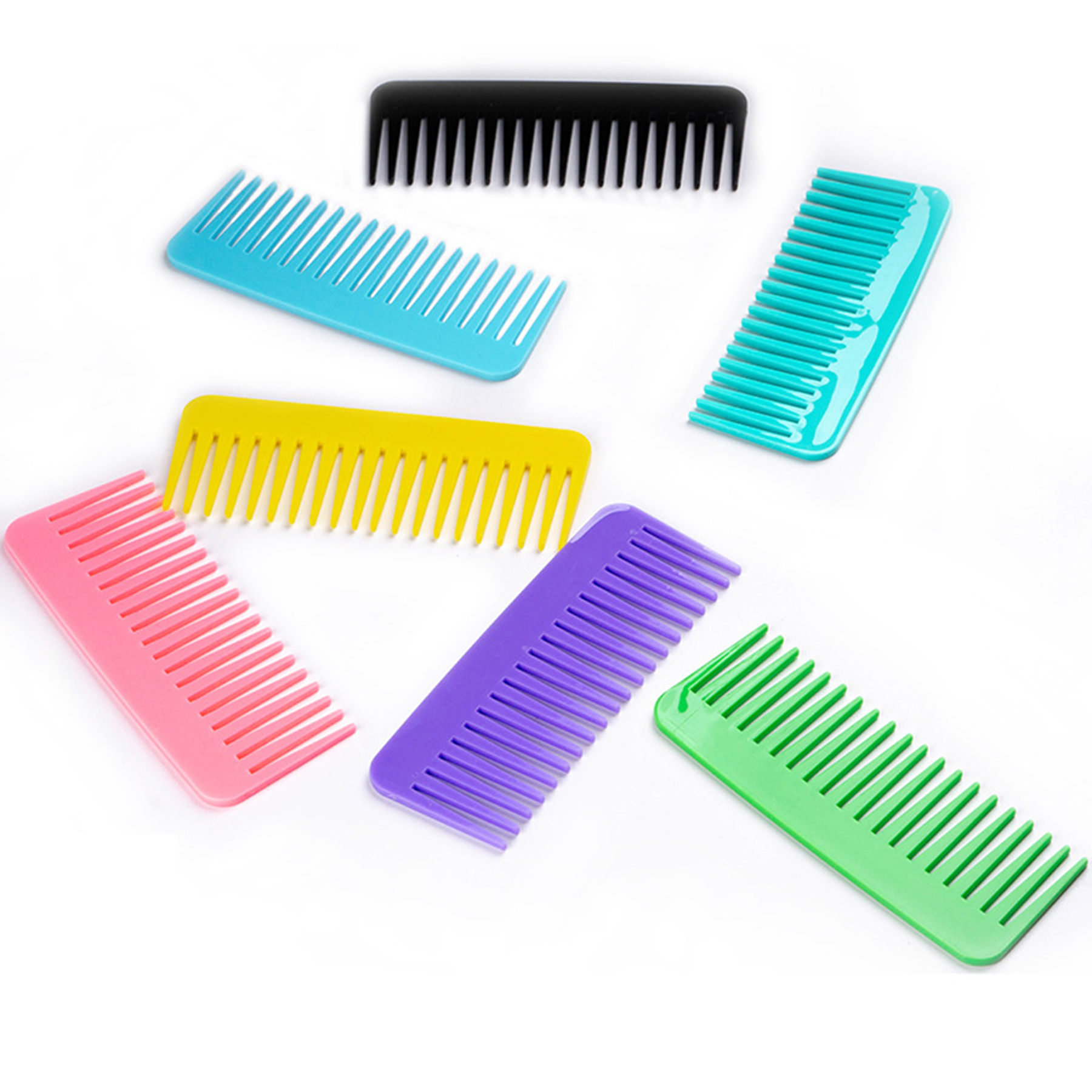 Wide Tooth Plastic Comb 2