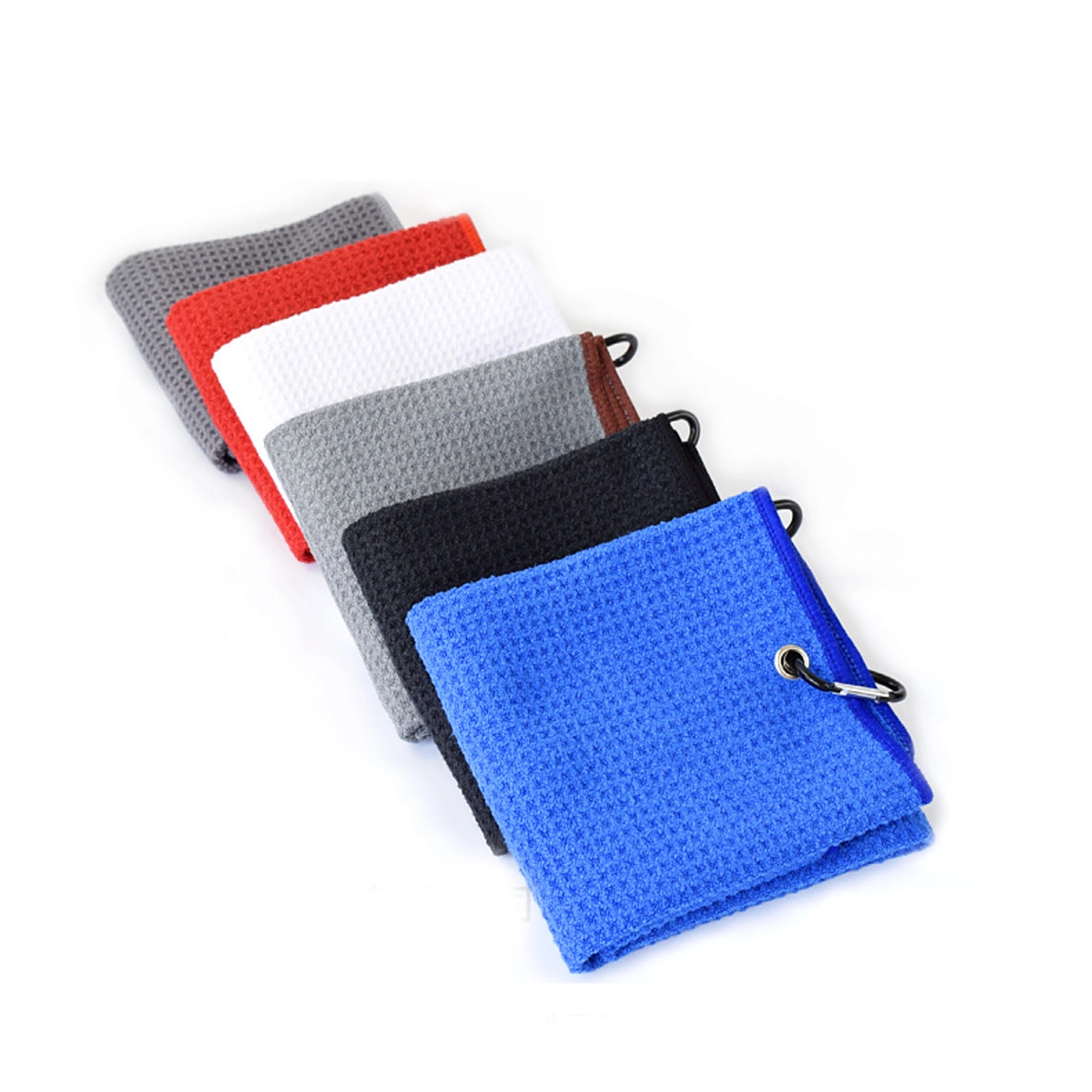 Waffle Microfiber Golf Towel 2