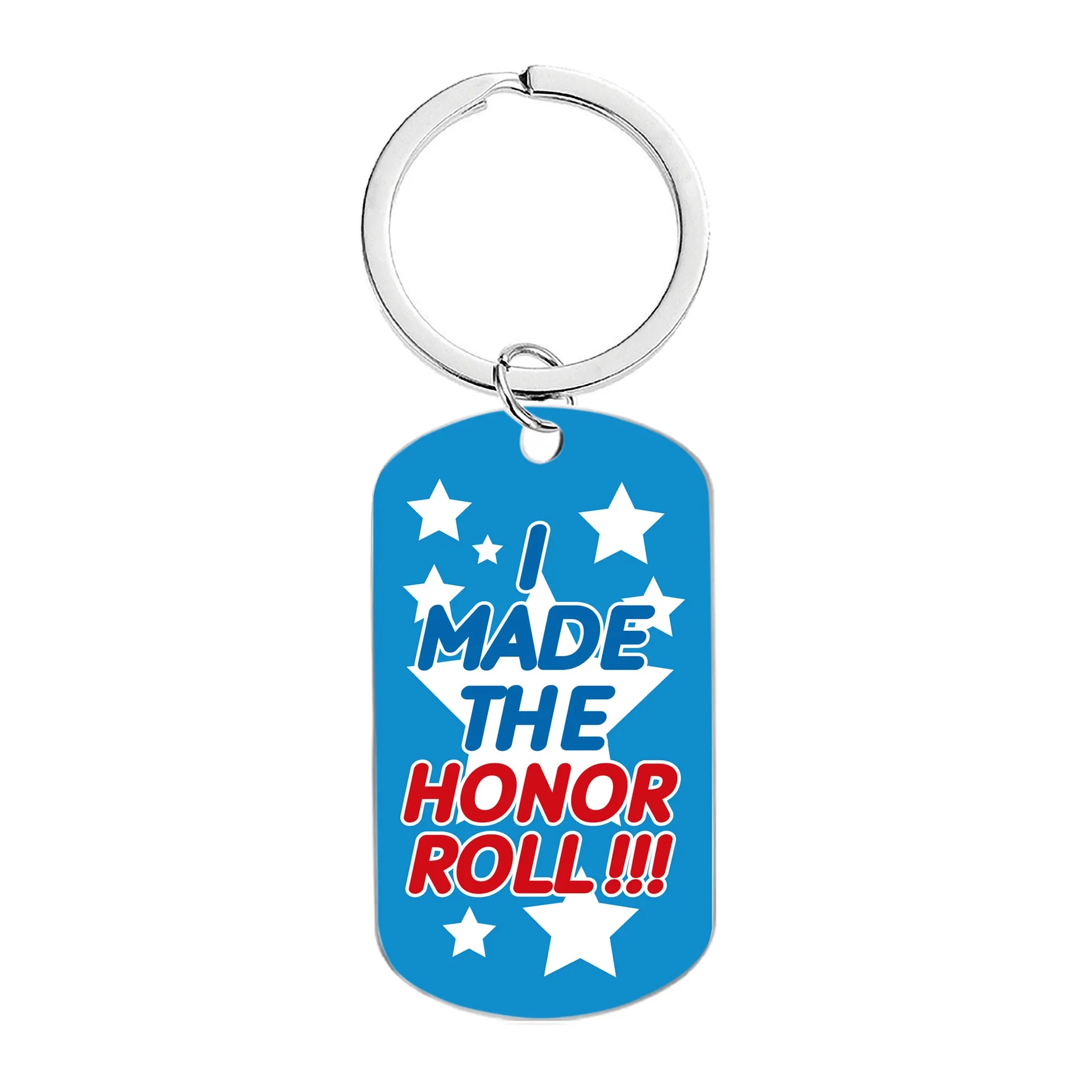 Metal Color Printed Keychain 2