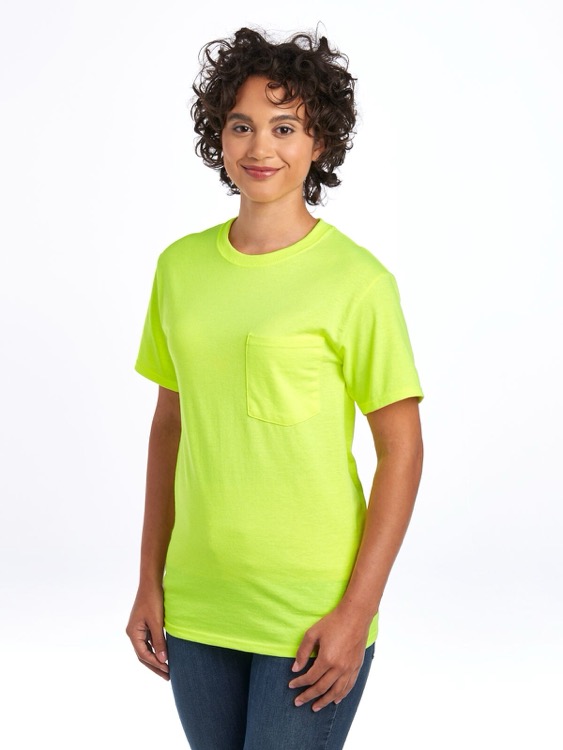 JERZEES DRI-POWER® Unisex Pocket T-Shirt 13