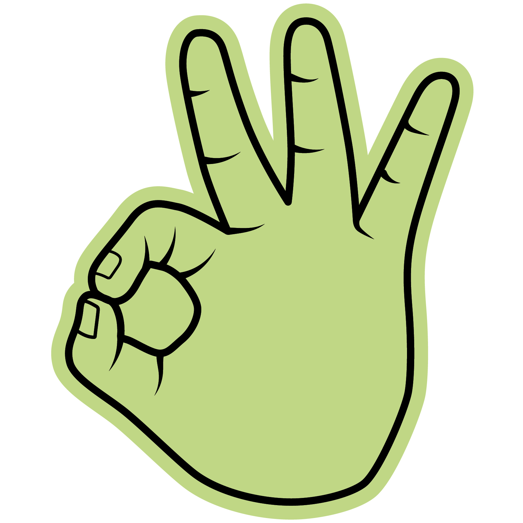 Basketball OK Hand 21