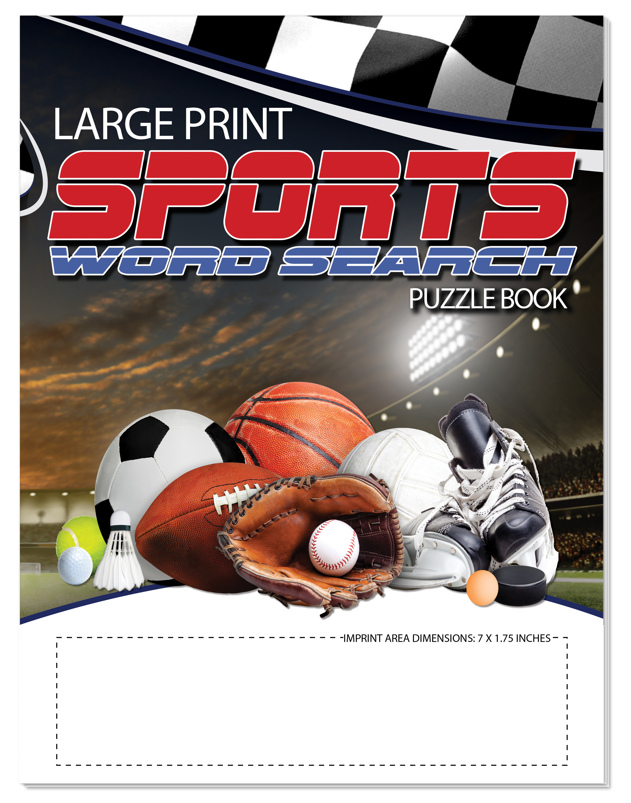 PUZZLE PACK - LARGE PRINT Sports Word Search with Pencil 4