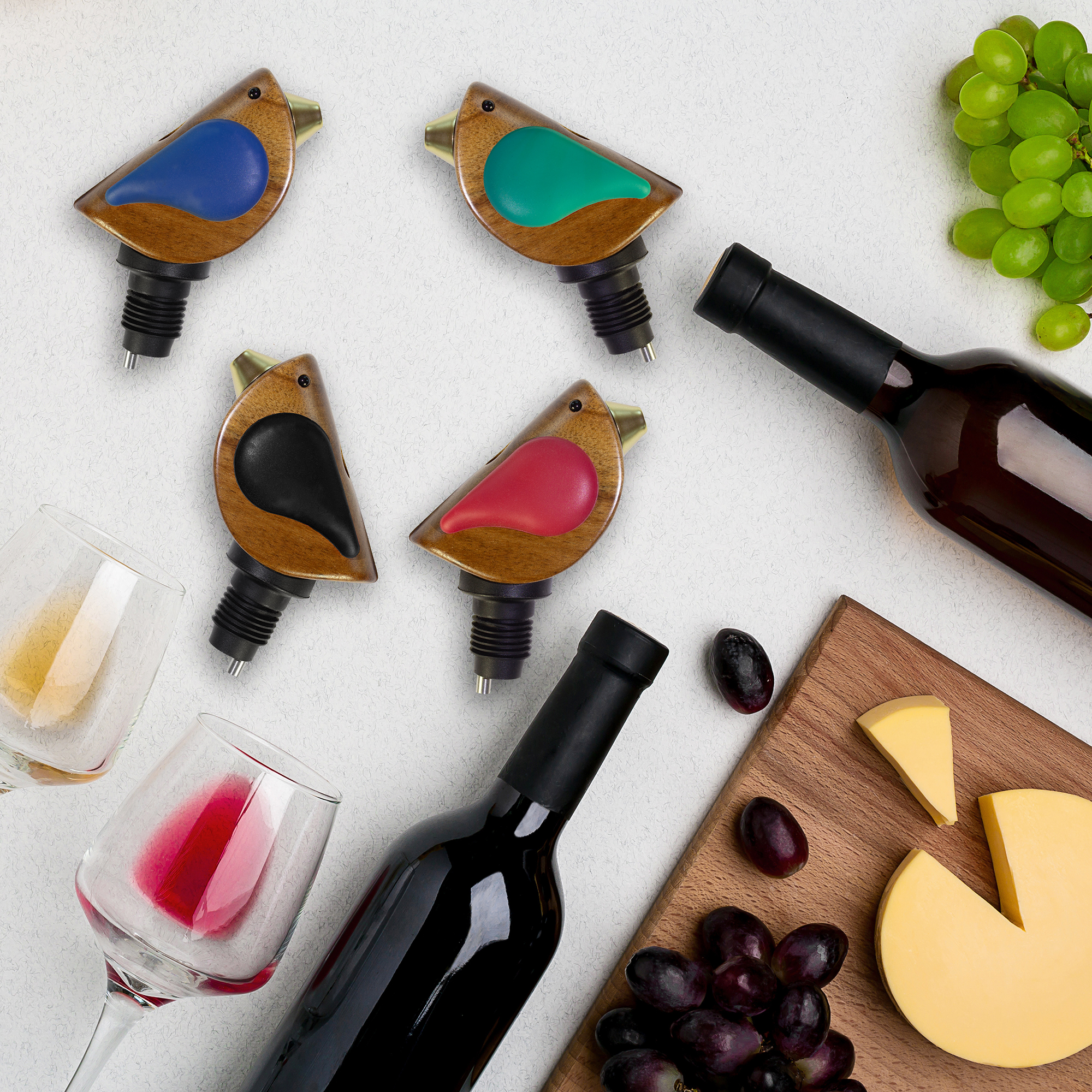 Songbird Specialties™ Bottle Pourer - Blue 3