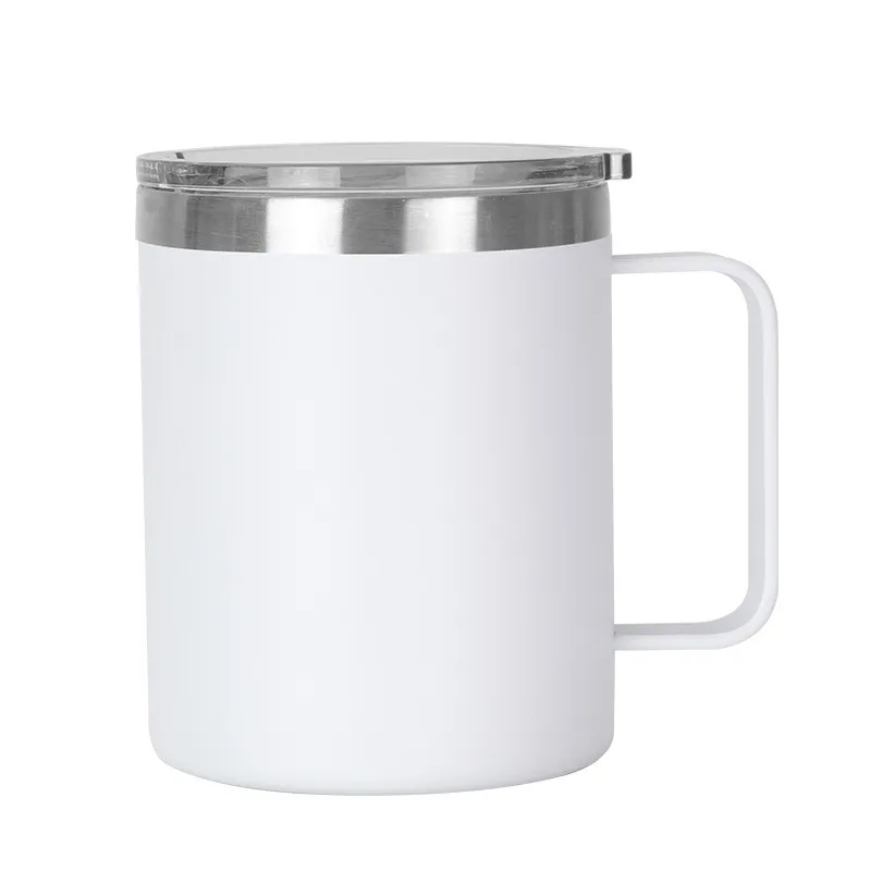 Double wall stainless steel Camper Vacuum Mug 12oz 12