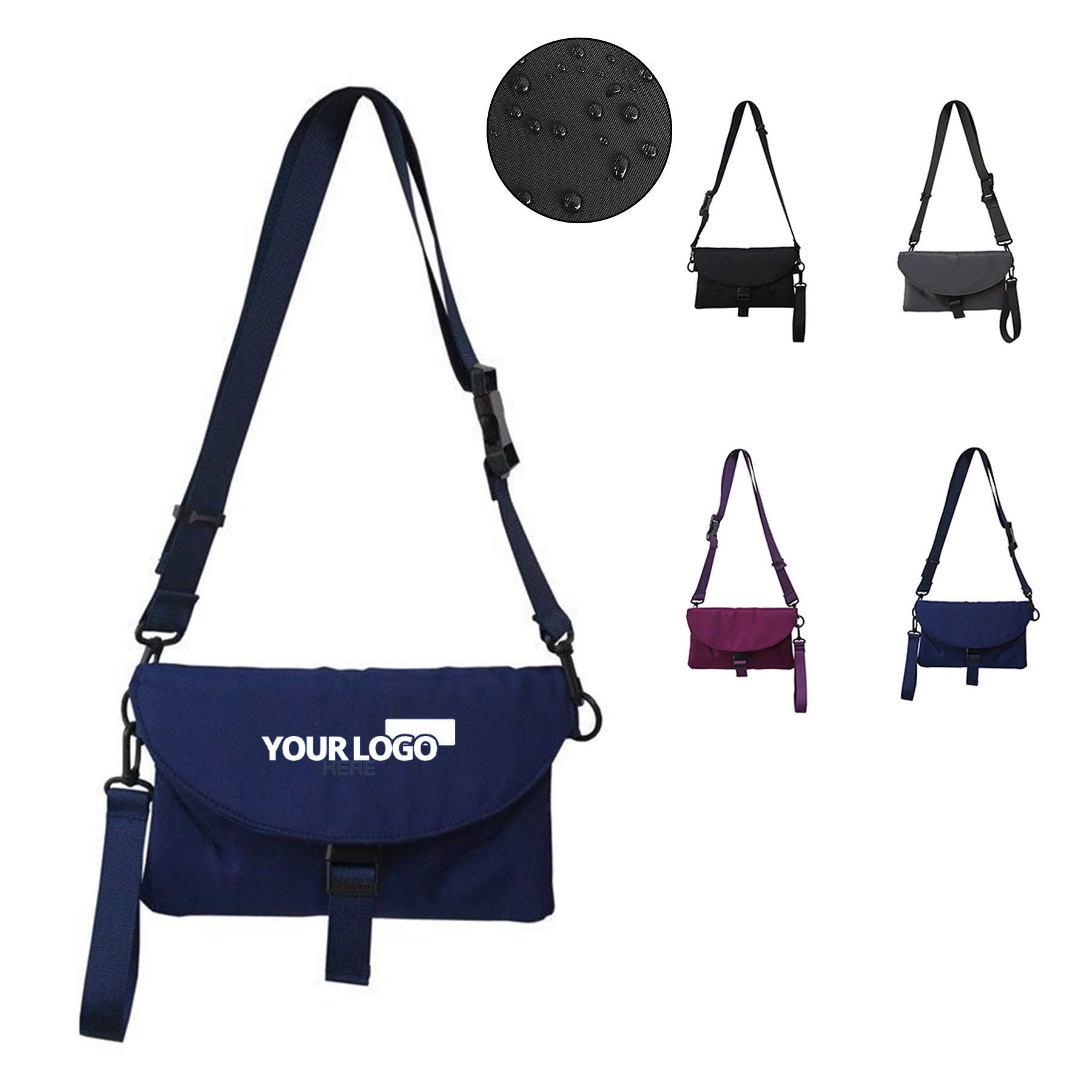 Unisex Crossbody Messenger Bag 2