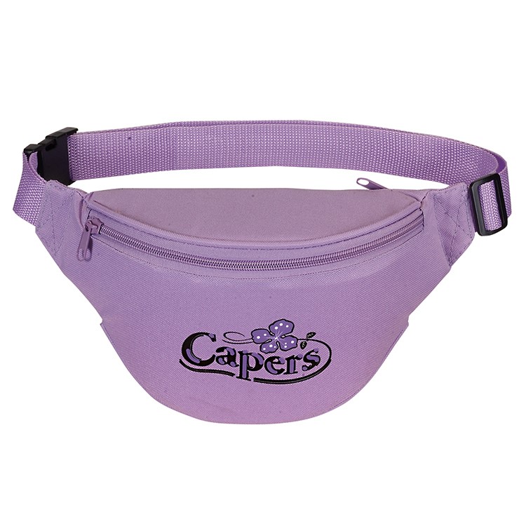 New Neon Color Two Zippered Fanny Pack 1