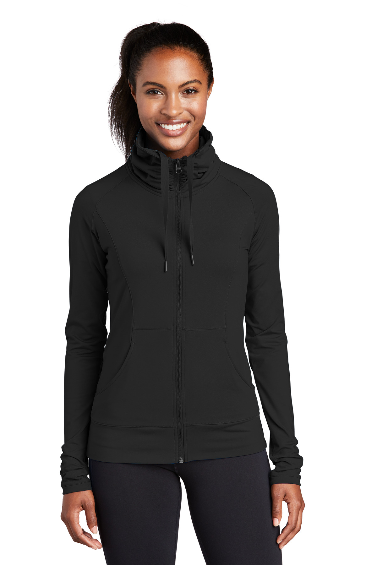 Women's Sport-Wick Stretch Full-Zip Jacket