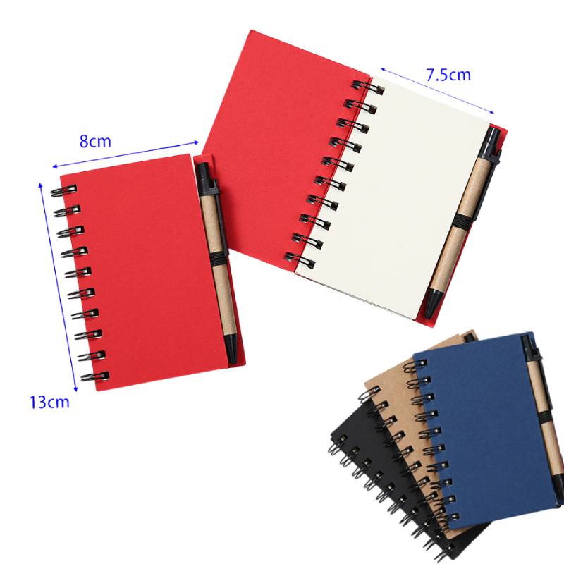 Spiral Notebook W/ Pens 2