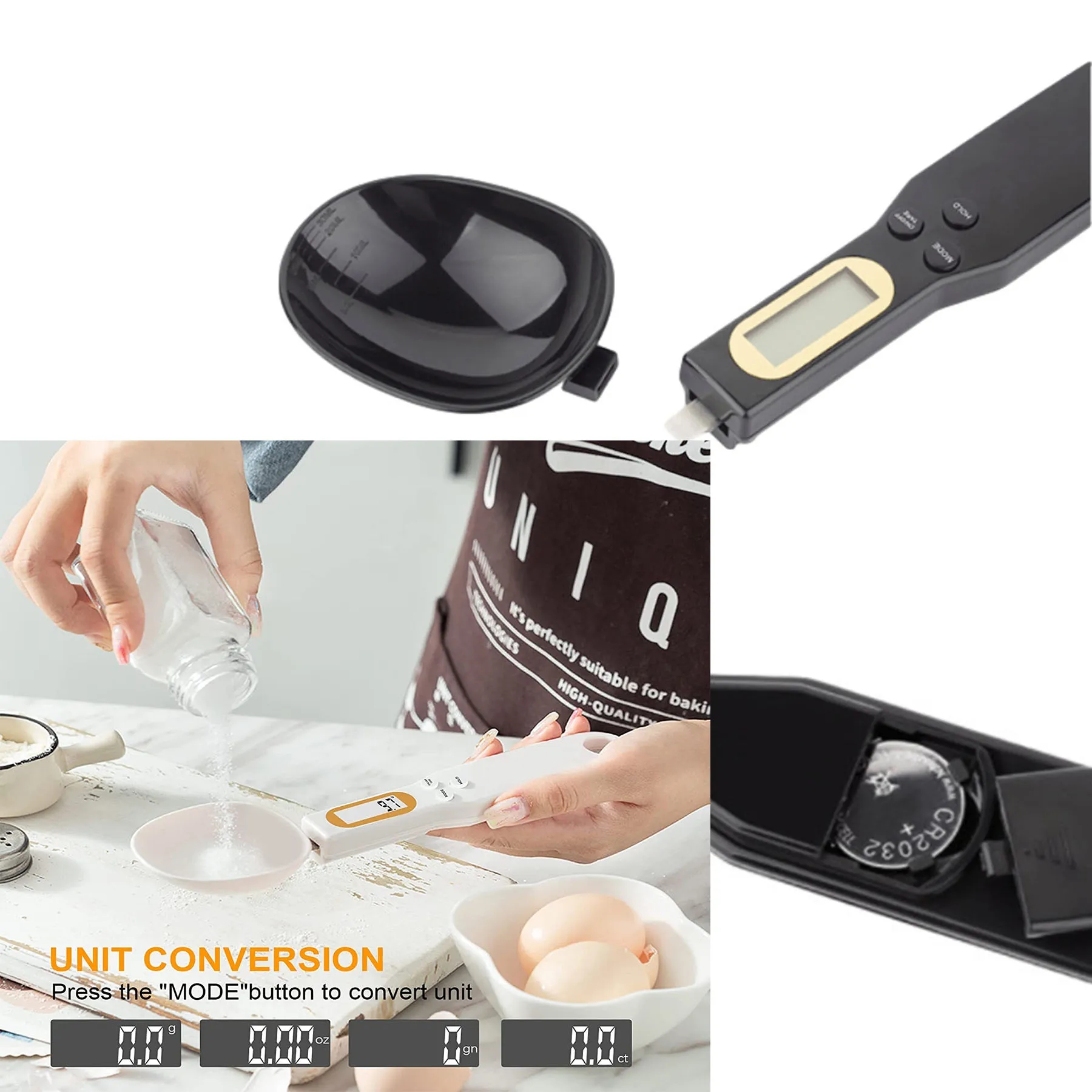 Electronic ABS Plastic Scale Spoon 4