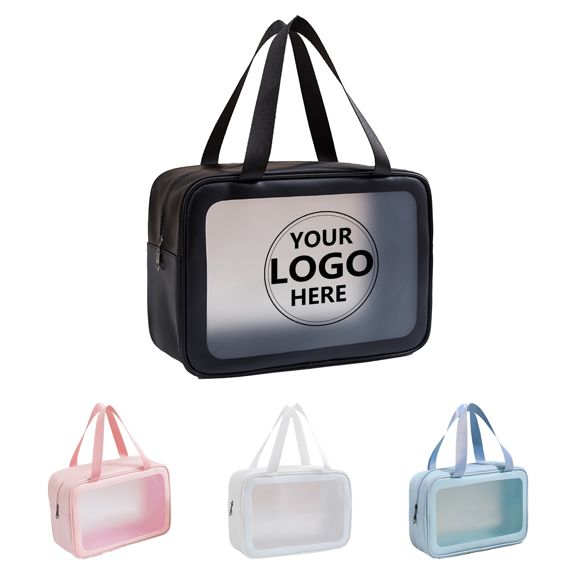 Transparent PVC Makeup and Toiletry Bag 2