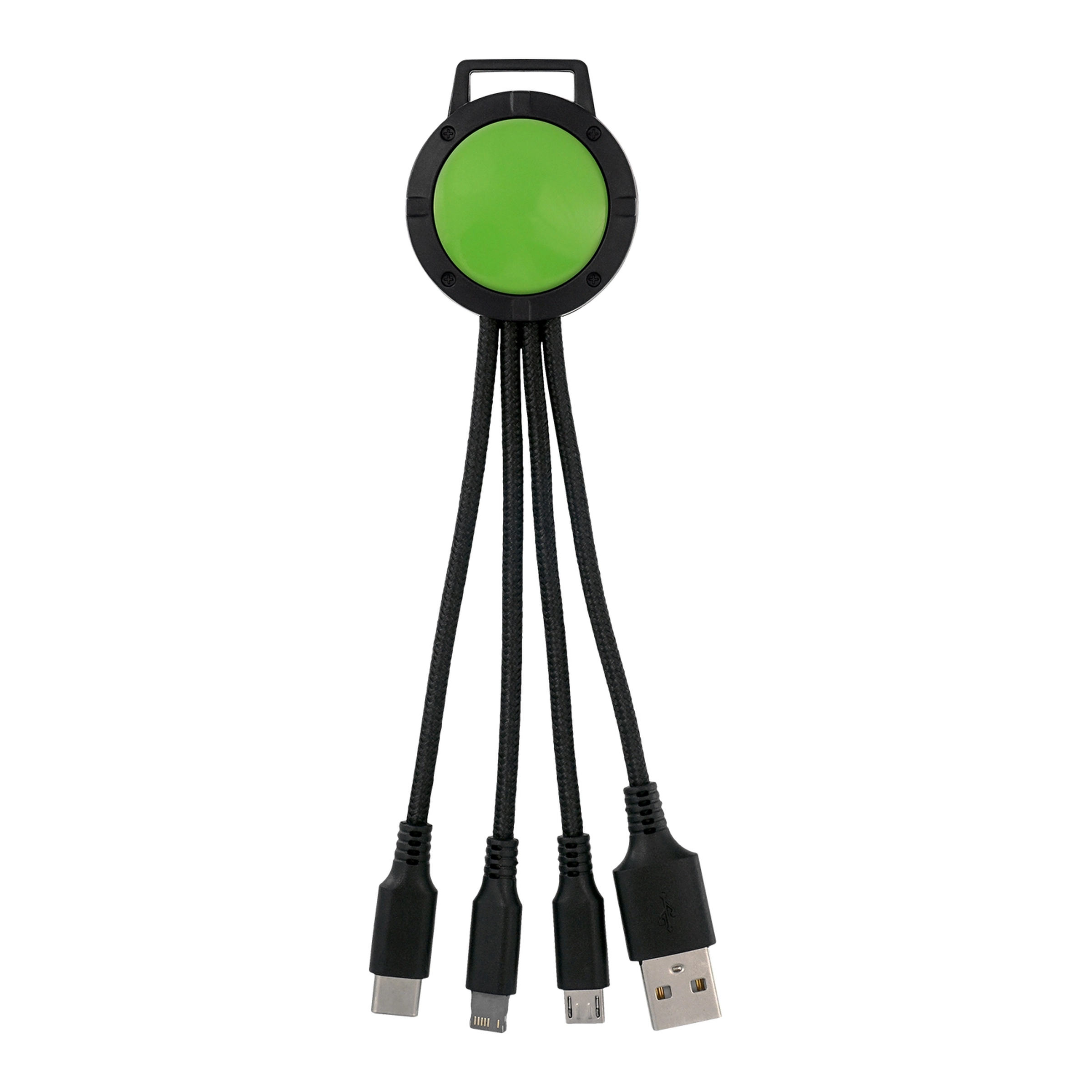 TWO TONE 3-IN-1 CHARGING CABLE 12