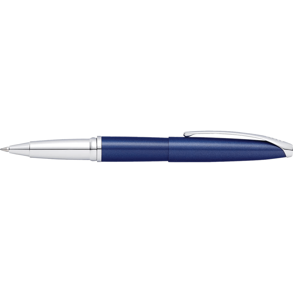 Cross ATX® Translucent Blue Lacquer Rollerball Pen 3