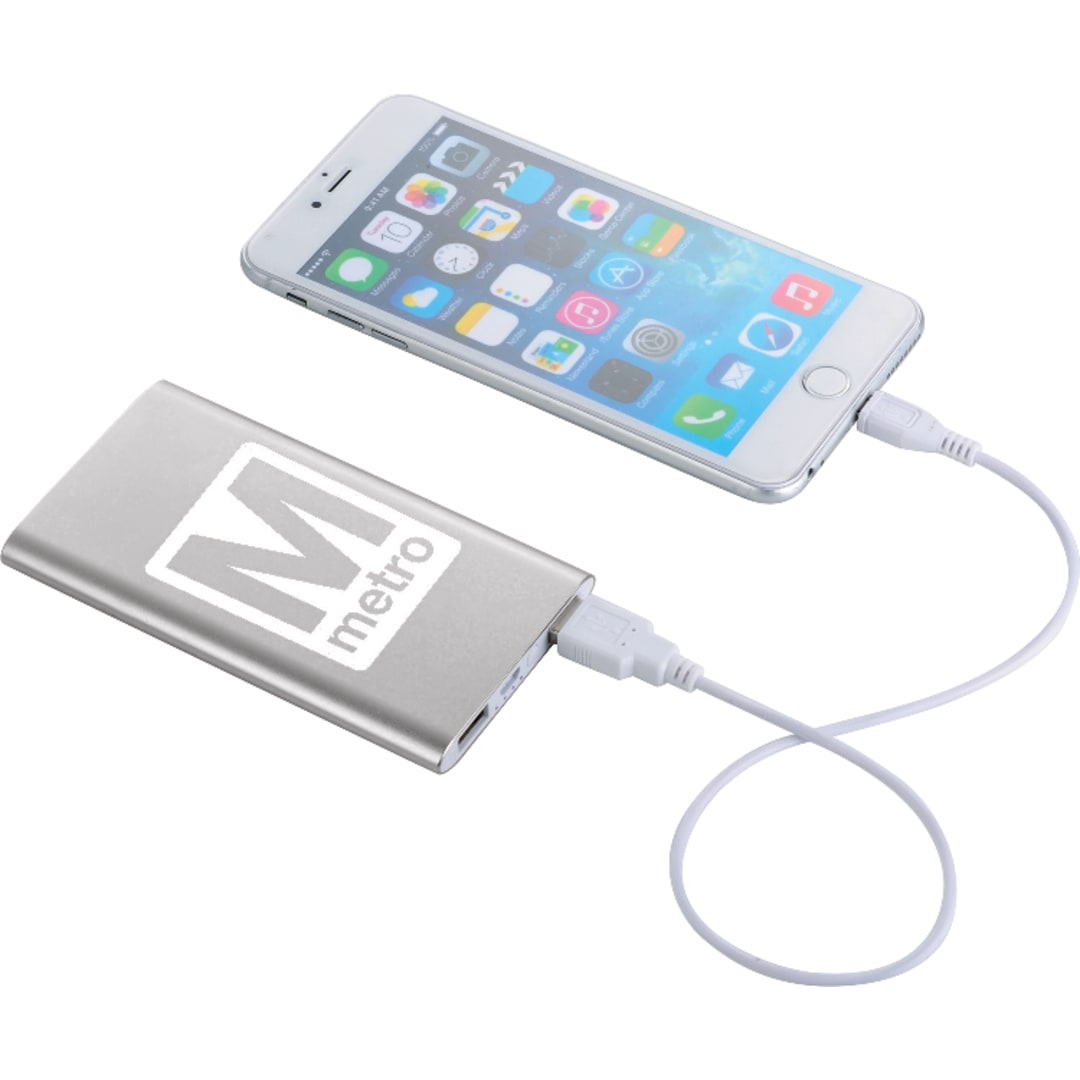 Sleek Aluminum 4000 mAh Power Bank 60