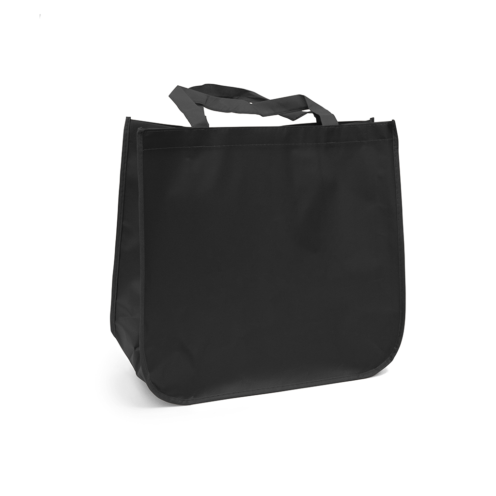 Large laminated Grocery Tote with heat transfer logo 3