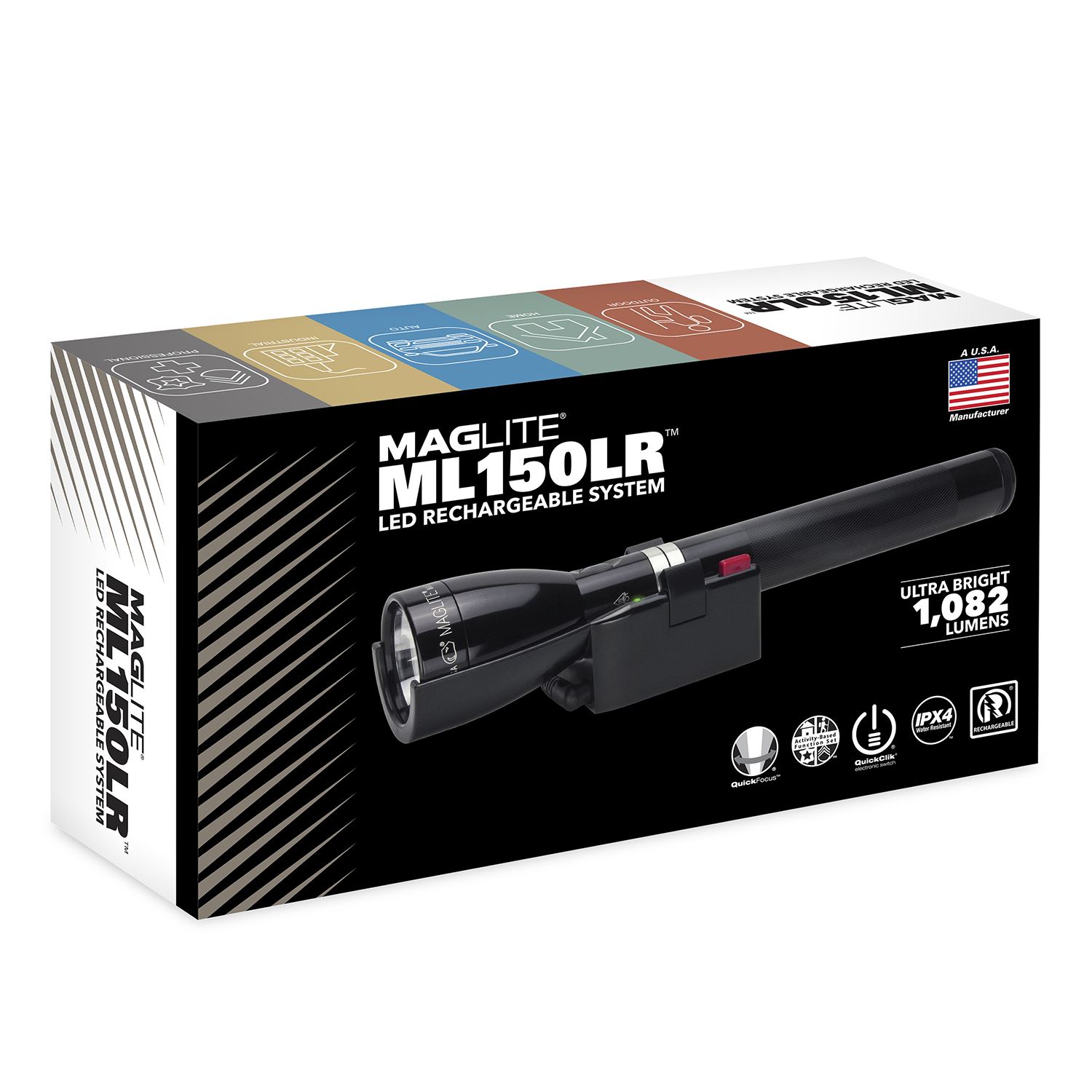 Maglite® ML150LR LED Rechargeable System 3