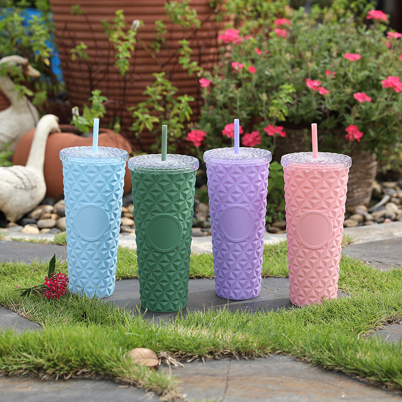 Double layered plastic crystal cup 2