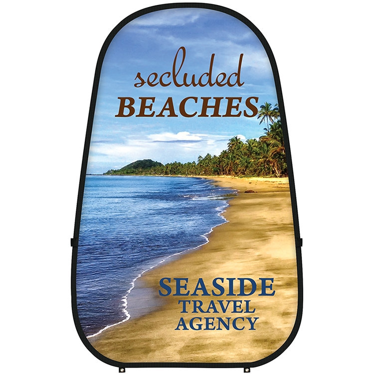 49.2" x 78.75" Vertical Pop-Up Banner 2