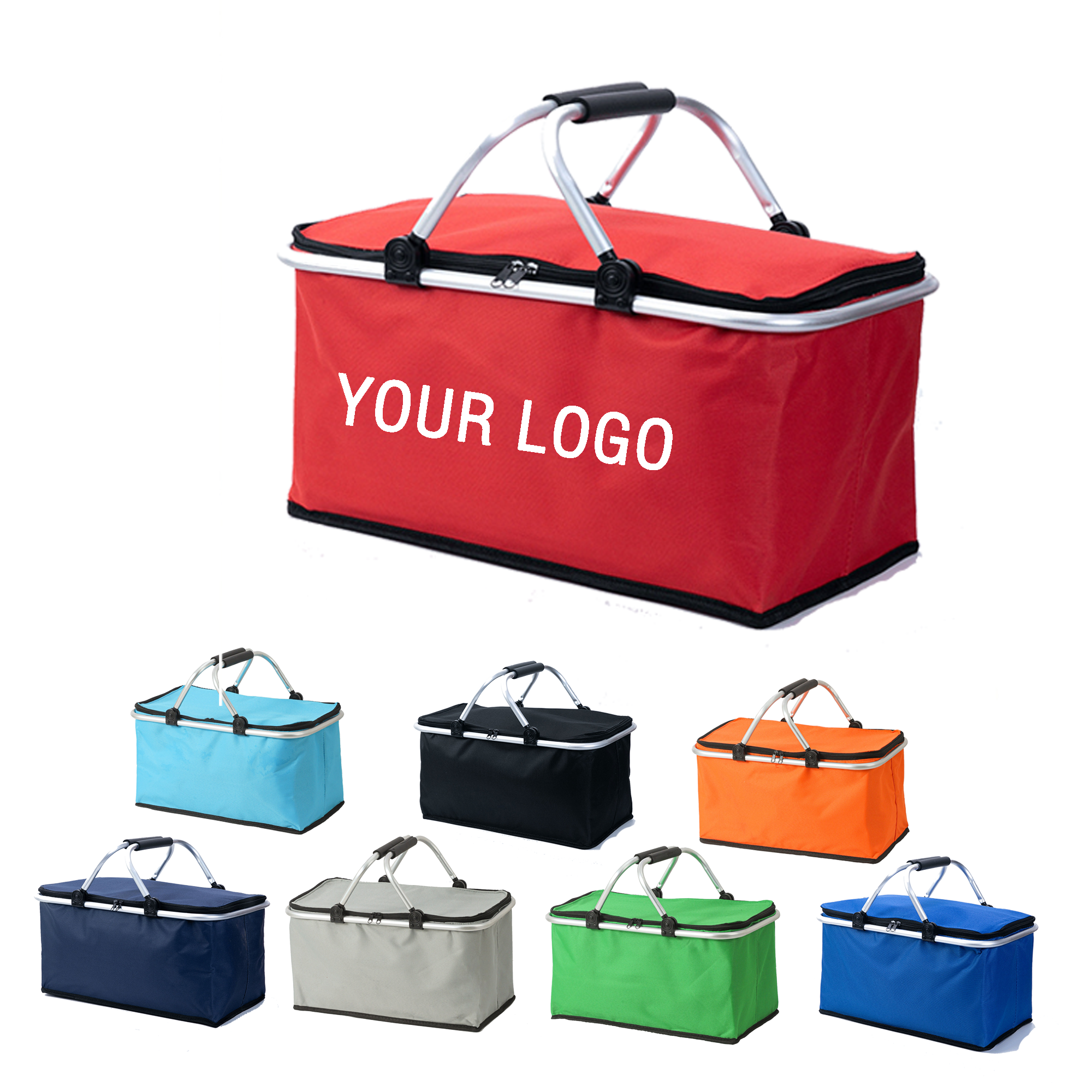 MOQ 20 PCS Insulated Picnic Basket 3