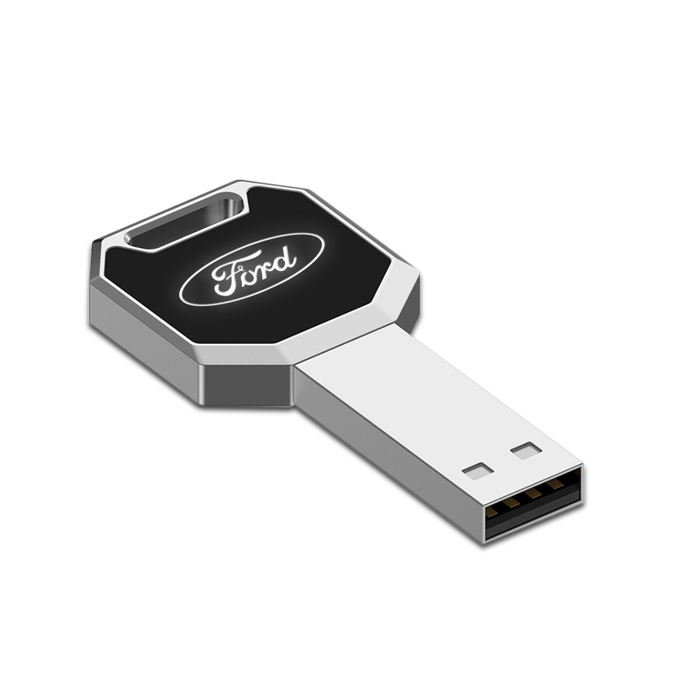 Edison Park Light-Up KEY USB Flash Drive