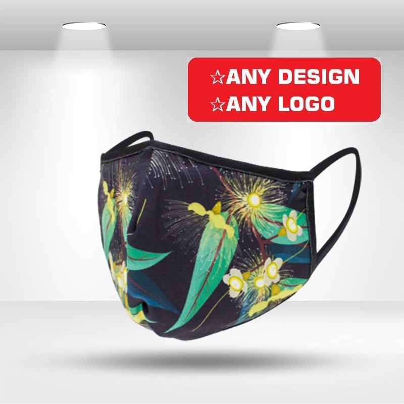 Custom Face Mask - STANDARD 3-D / Sublimation 1