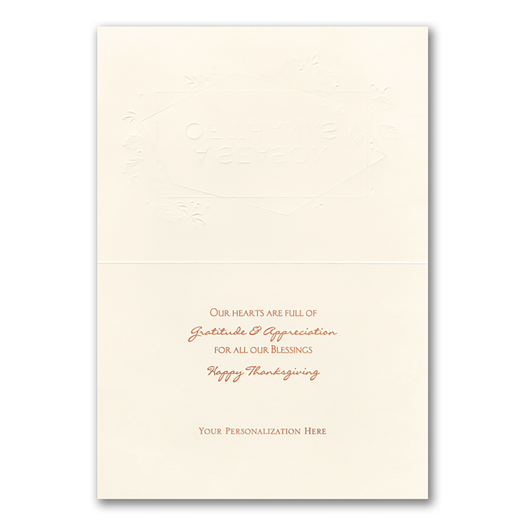 Geometric Thanksgiving Card 5