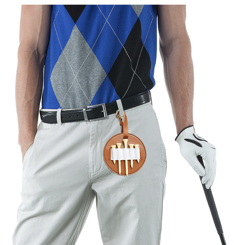 Oval Golf Tee Carrier 3